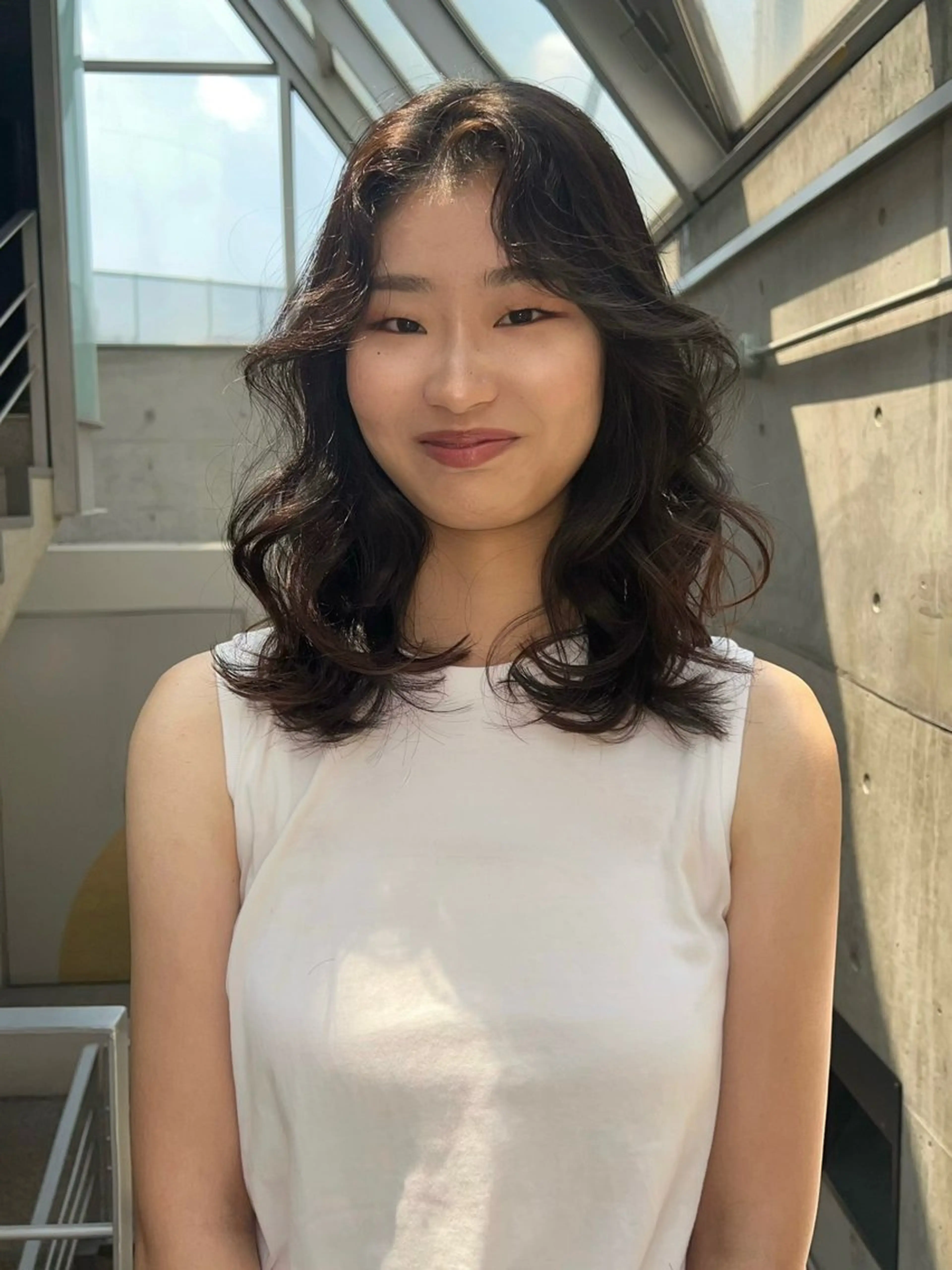 セミロング カラー 🎀ブリーチカラー/ ボブ/Reina🎀のヘアスタイル