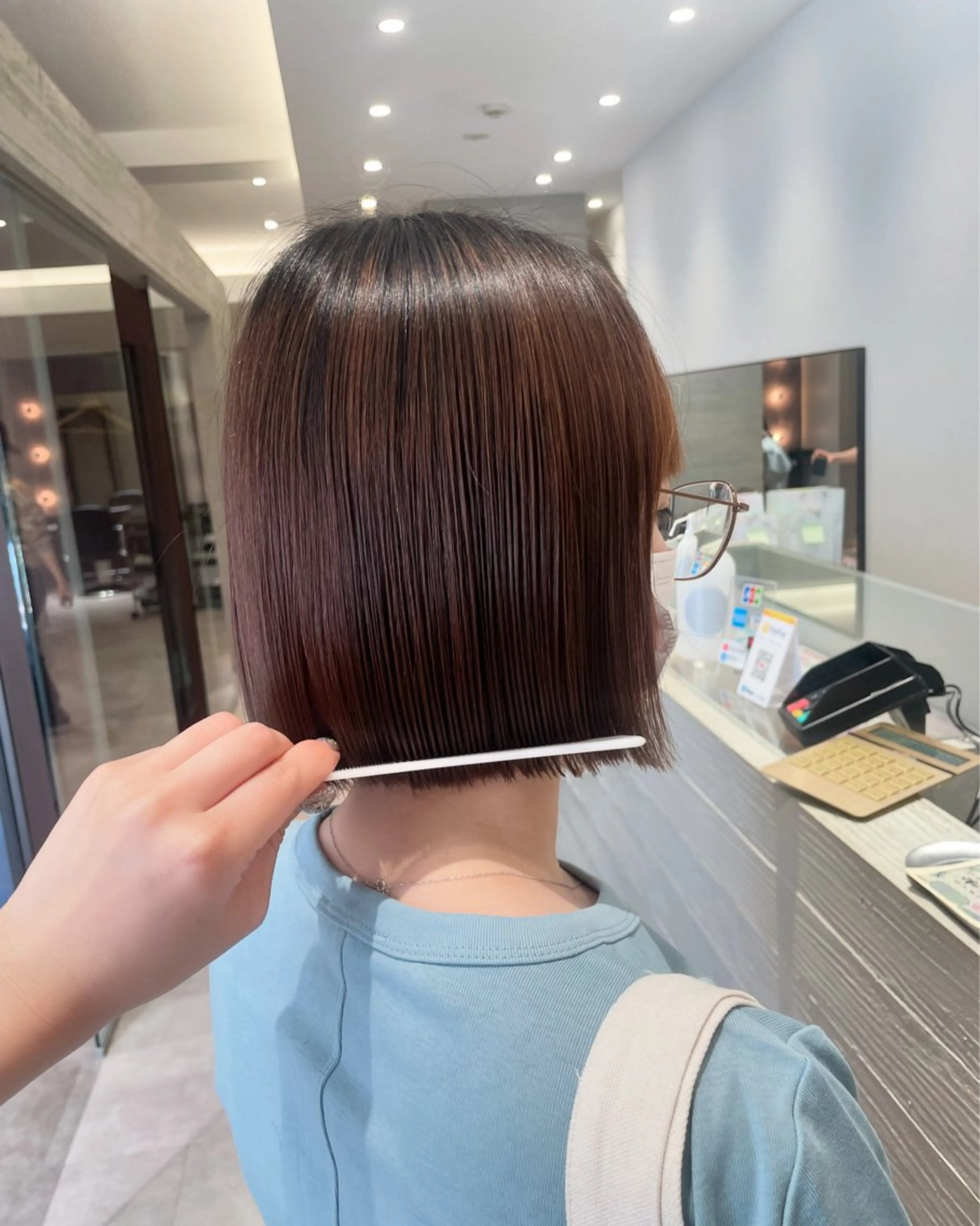 ショート ボブ カット NEST by chord （ネストバイコード）所属・🤍関根 朋香🤍のヘアスタイル