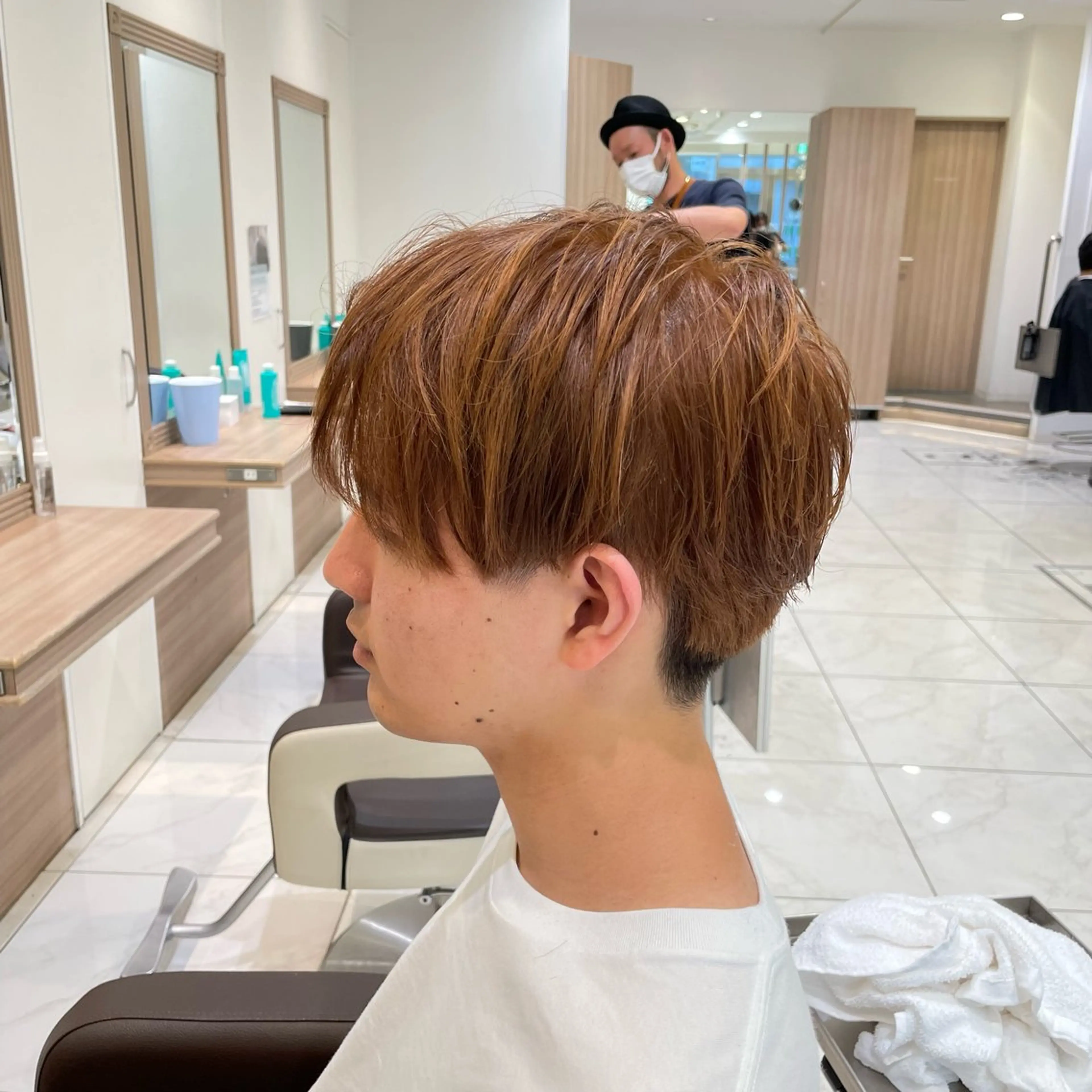 カラー メンズ カット ヘアカラー メンズ／パーマ 山本侑平のヘアスタイル