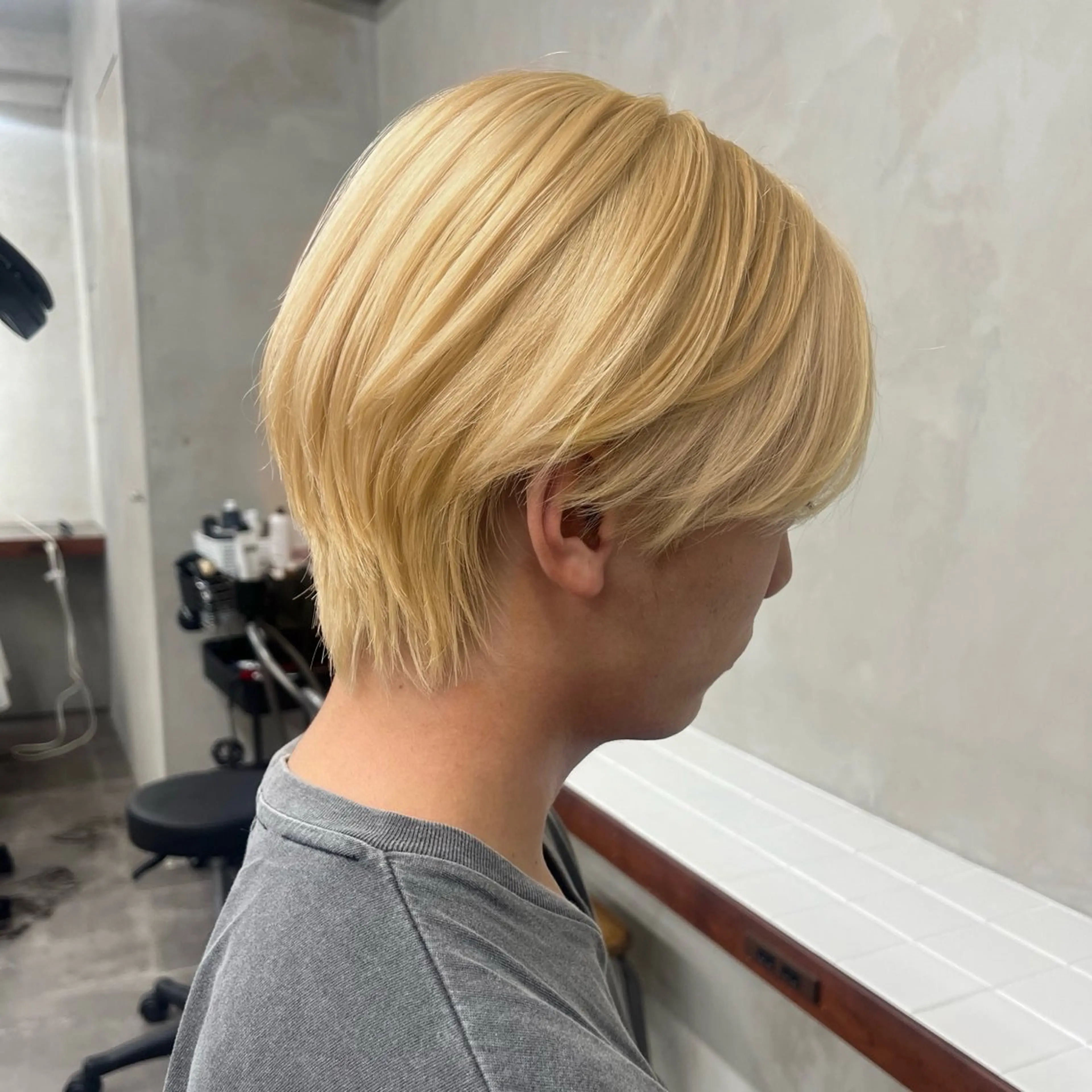 メンズ センターパート/ 暖色カラーayuのヘアスタイル