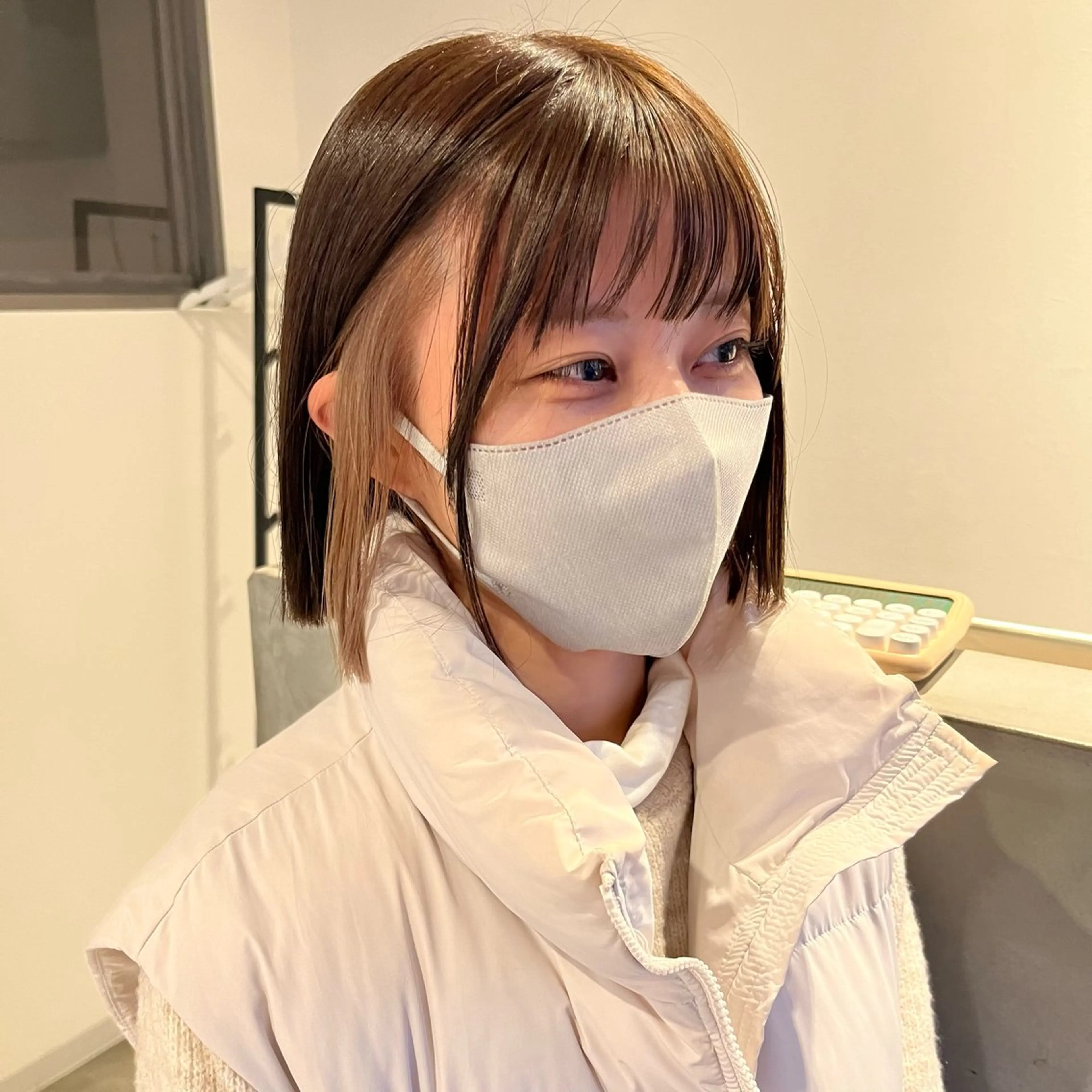 ショート ヘアカラー Shall hair design(シャルヘアーデザイン)所属・平居 リサのヘアスタイル