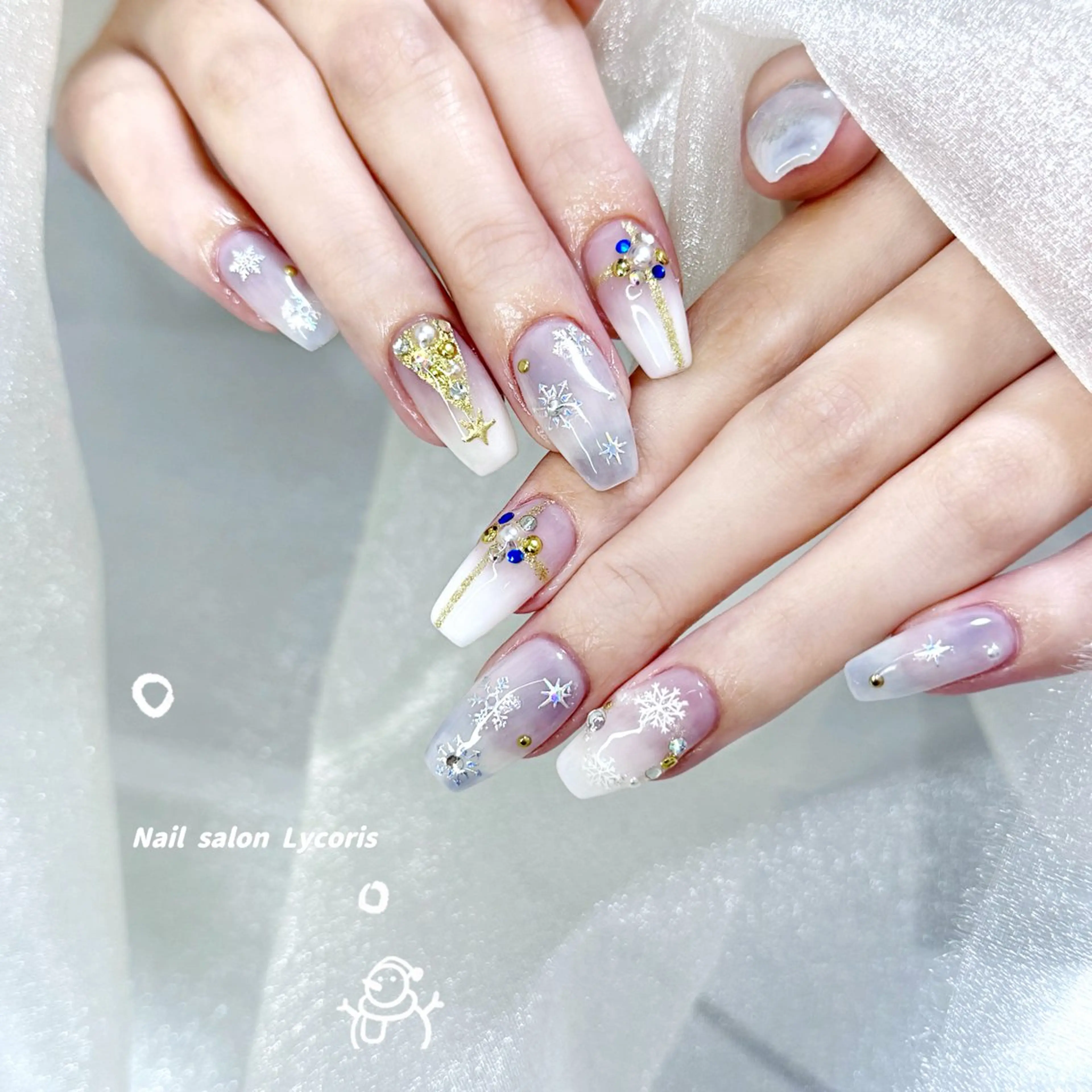 ネイル ハンドネイル Nail salon Lycoris キキのネイルデザイン