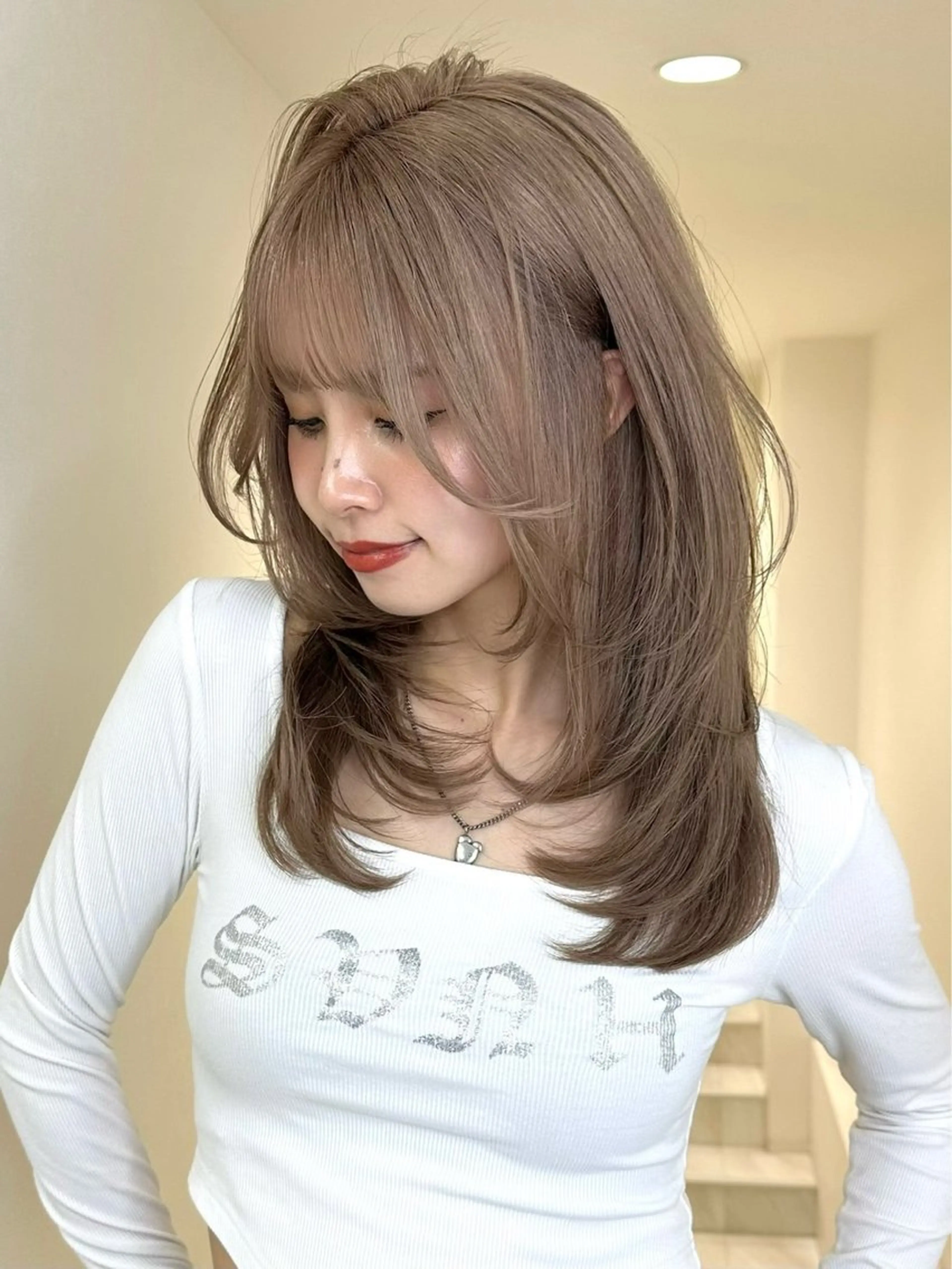 【🌼1日1名限定🌼】《U35限定》ブリーチリタッチ+ カラー + TOKIOトリートメント🧁💖-メンズ大歓迎-の写真