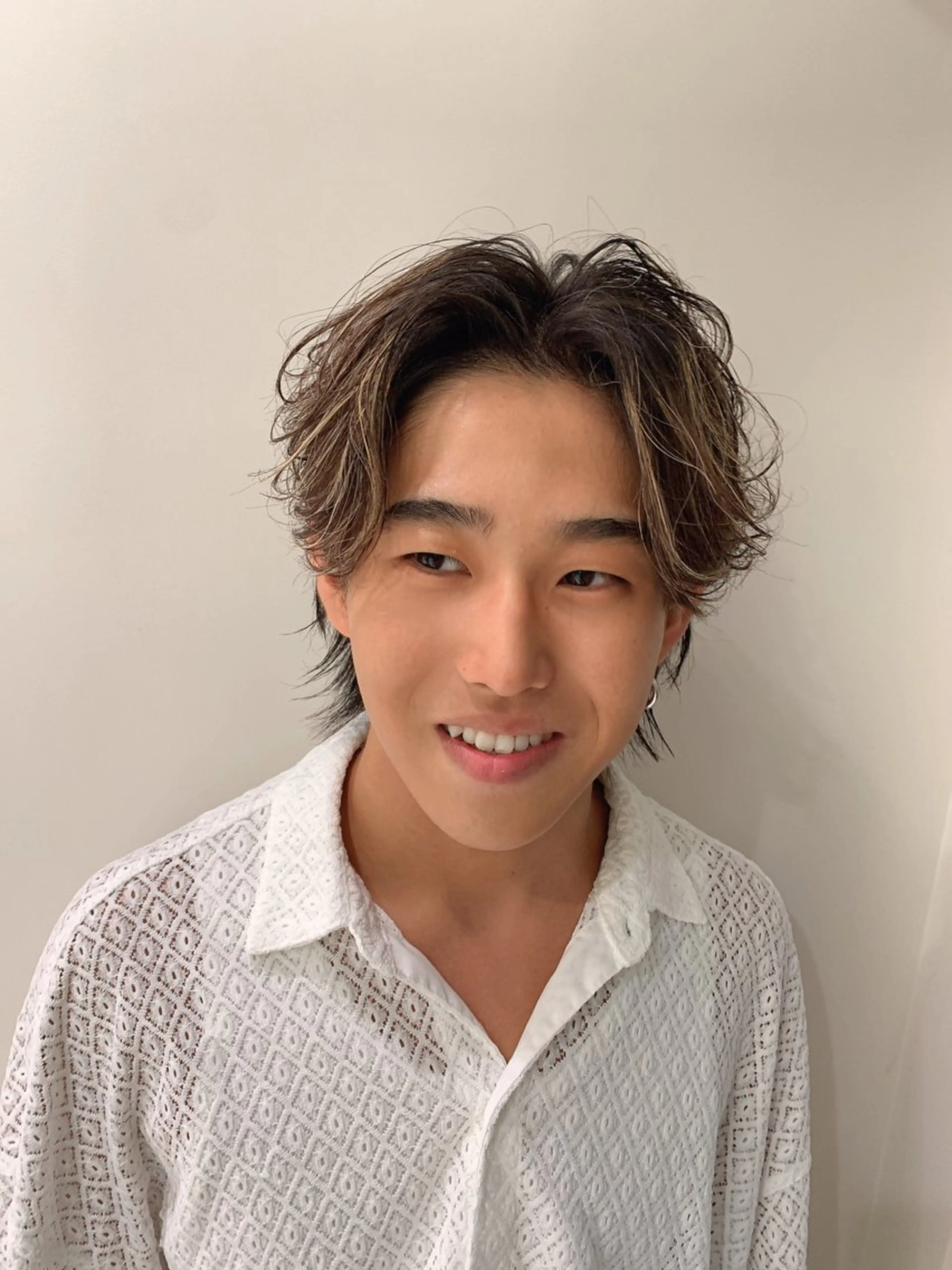 パーマ メンズ [渋谷ブリーチ] 玲弥のヘアスタイル
