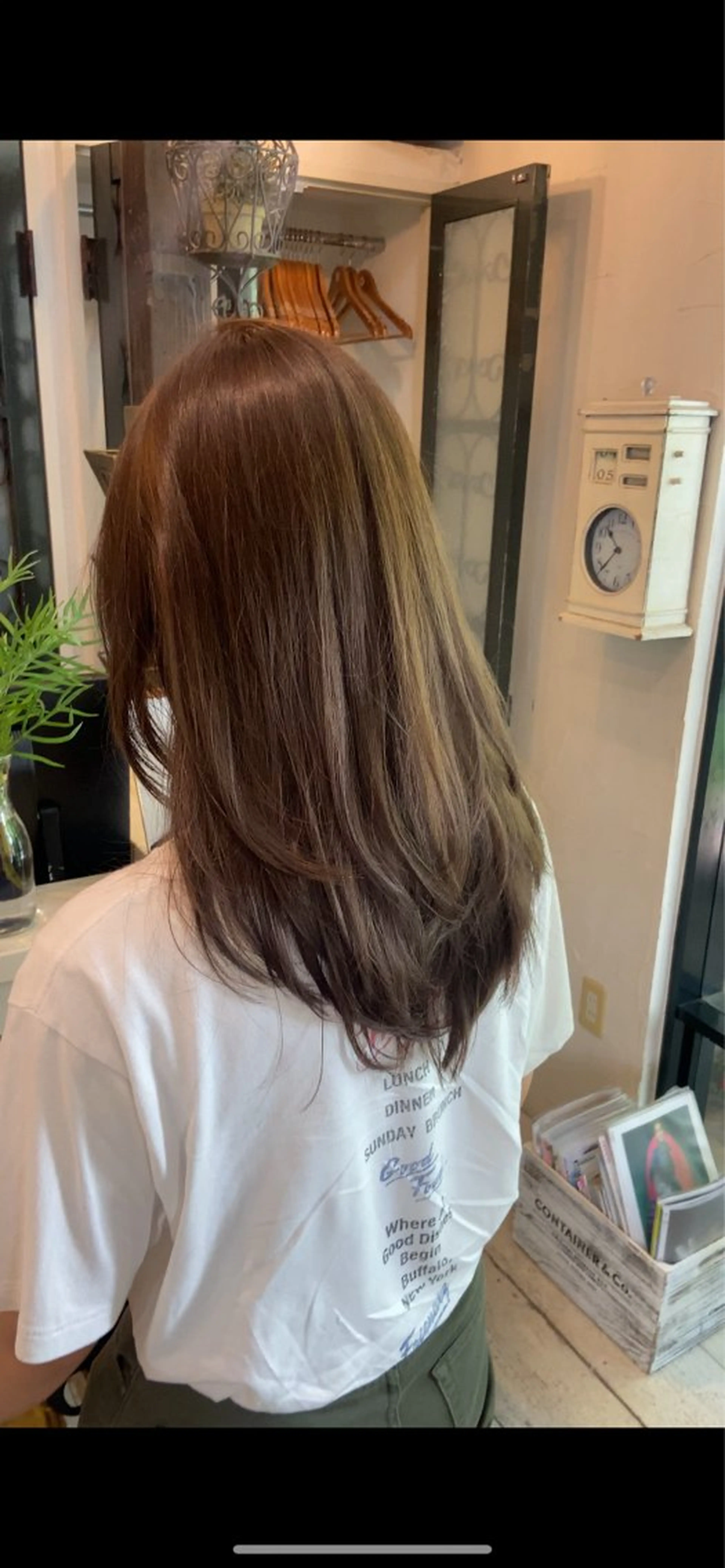 カラー ベージュカラー 透明感カラー オリーブベージュ ダメージレス美容師 🌱水島侑理のヘアスタイル