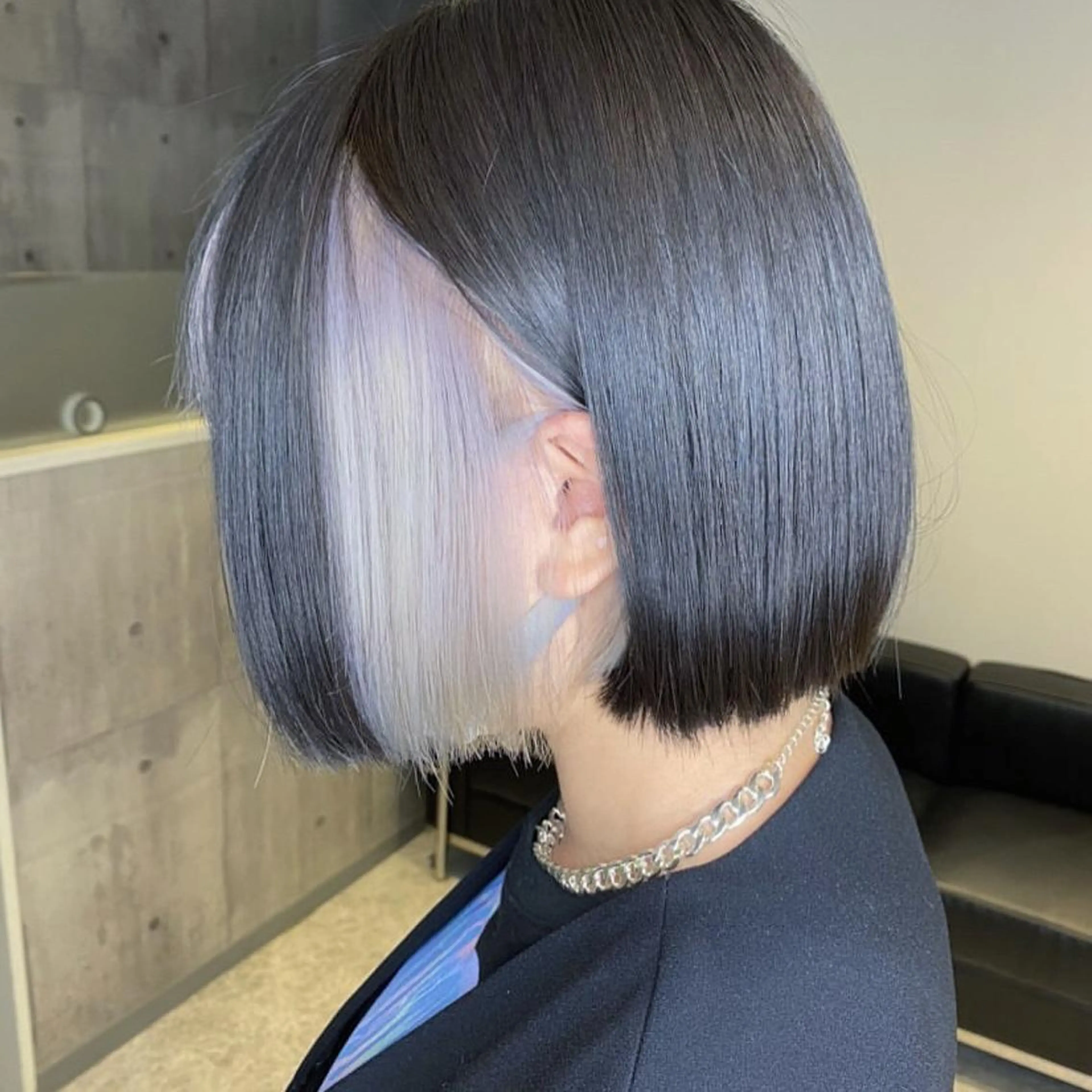 ショート カラー インナーカラー ヘアカラー トリートメント hair make FOX所属・ﾊｲﾗｲﾄ/ﾚｲﾔｰ ｶｯﾄ/大嶽謙のヘアスタイル