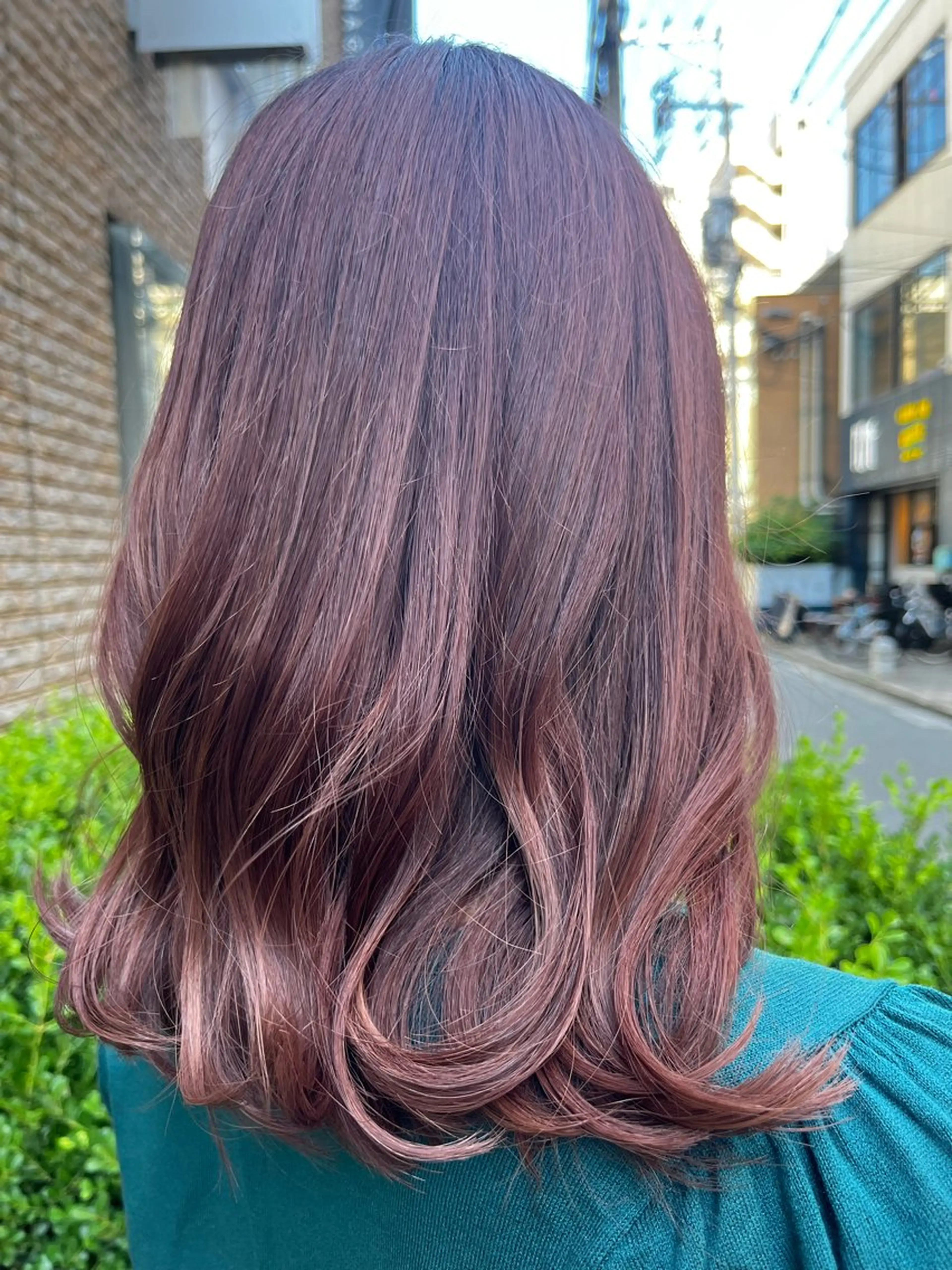 セミロング ROSSO Hair&SPA 香椎宮前店所属・SHIINA 香椎宮前店のヘアスタイル