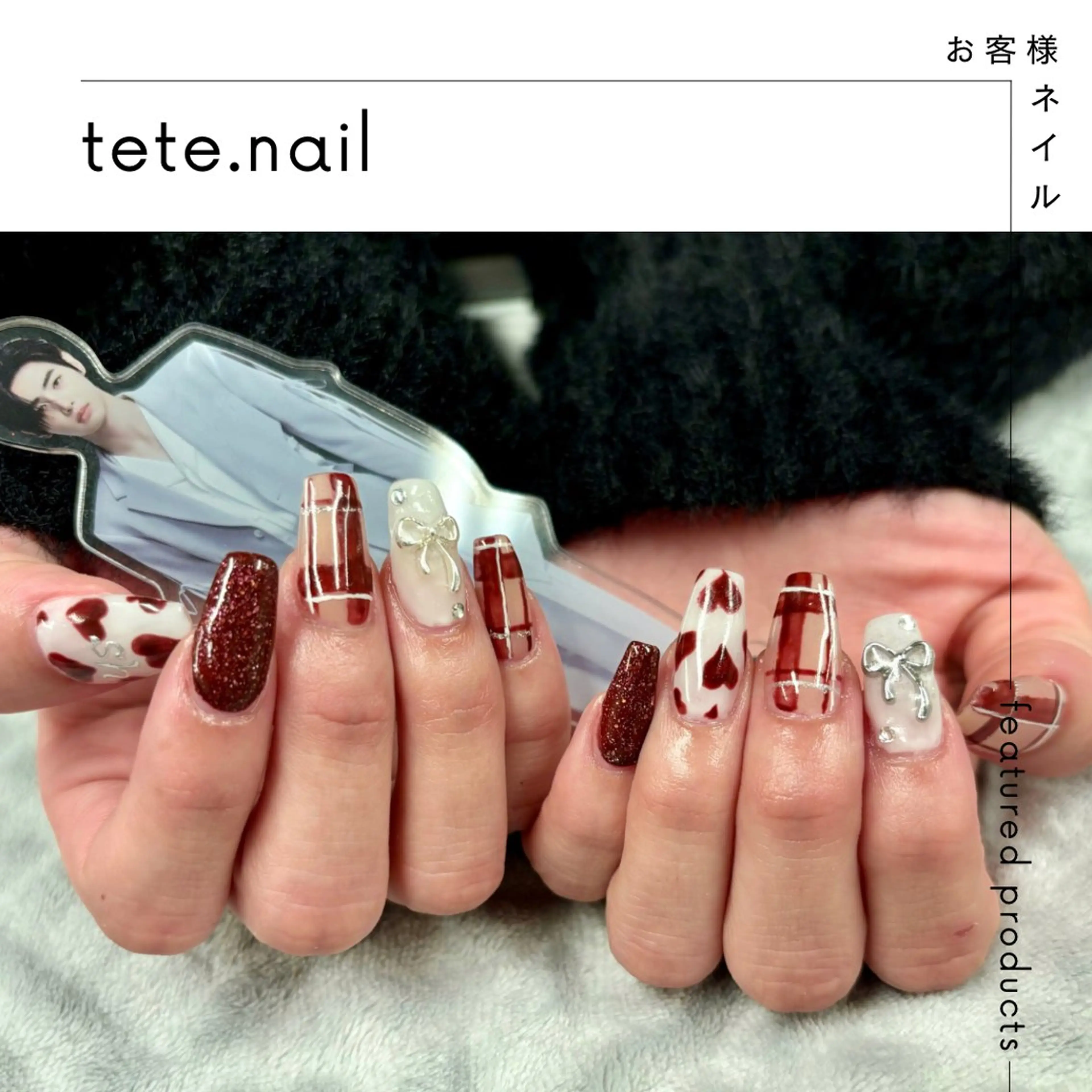ネイル ハンドネイル tete. nailのネイルデザイン