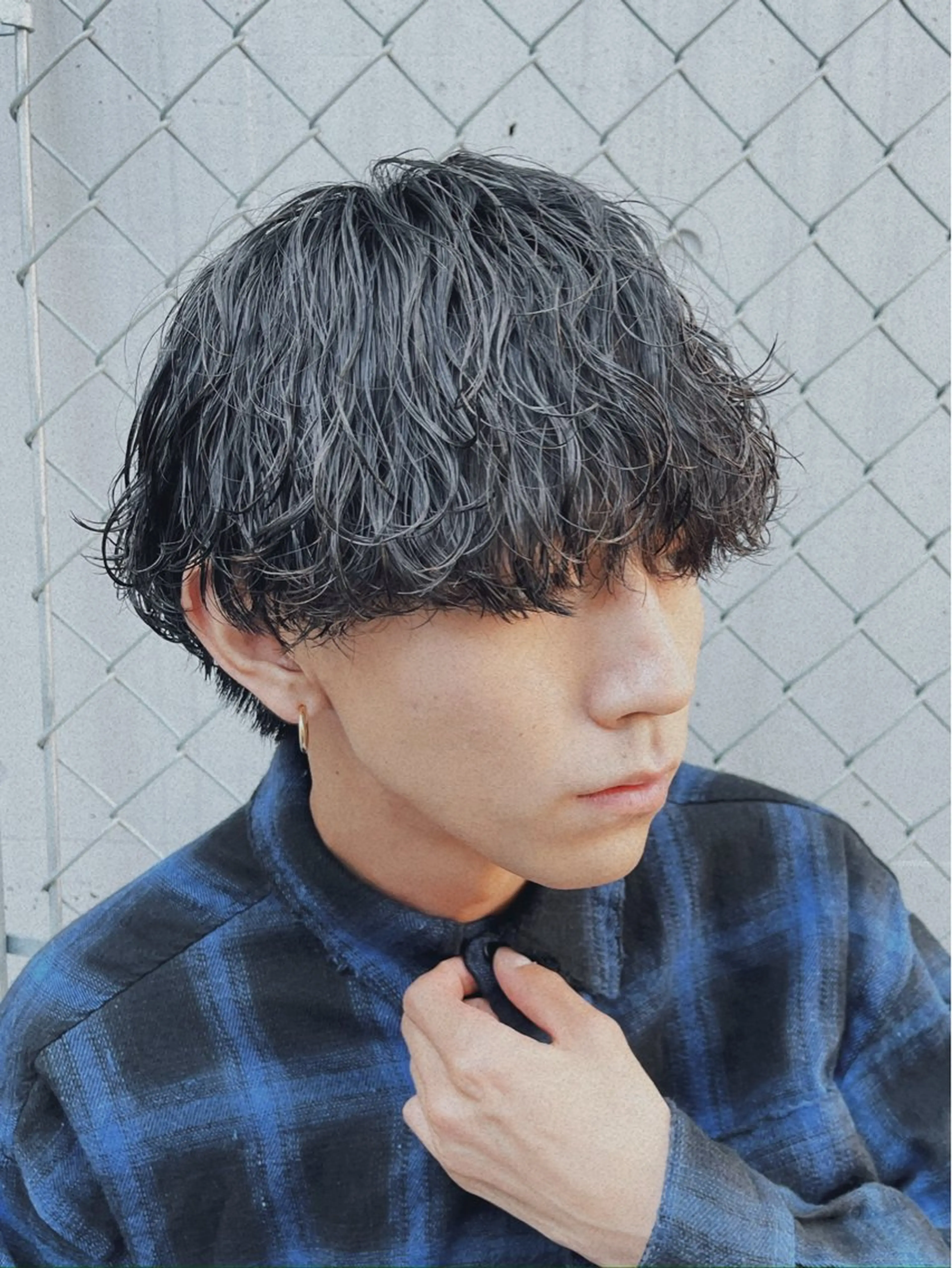 パーマ メンズ fifth神宮前 HIN★T★のヘアスタイル