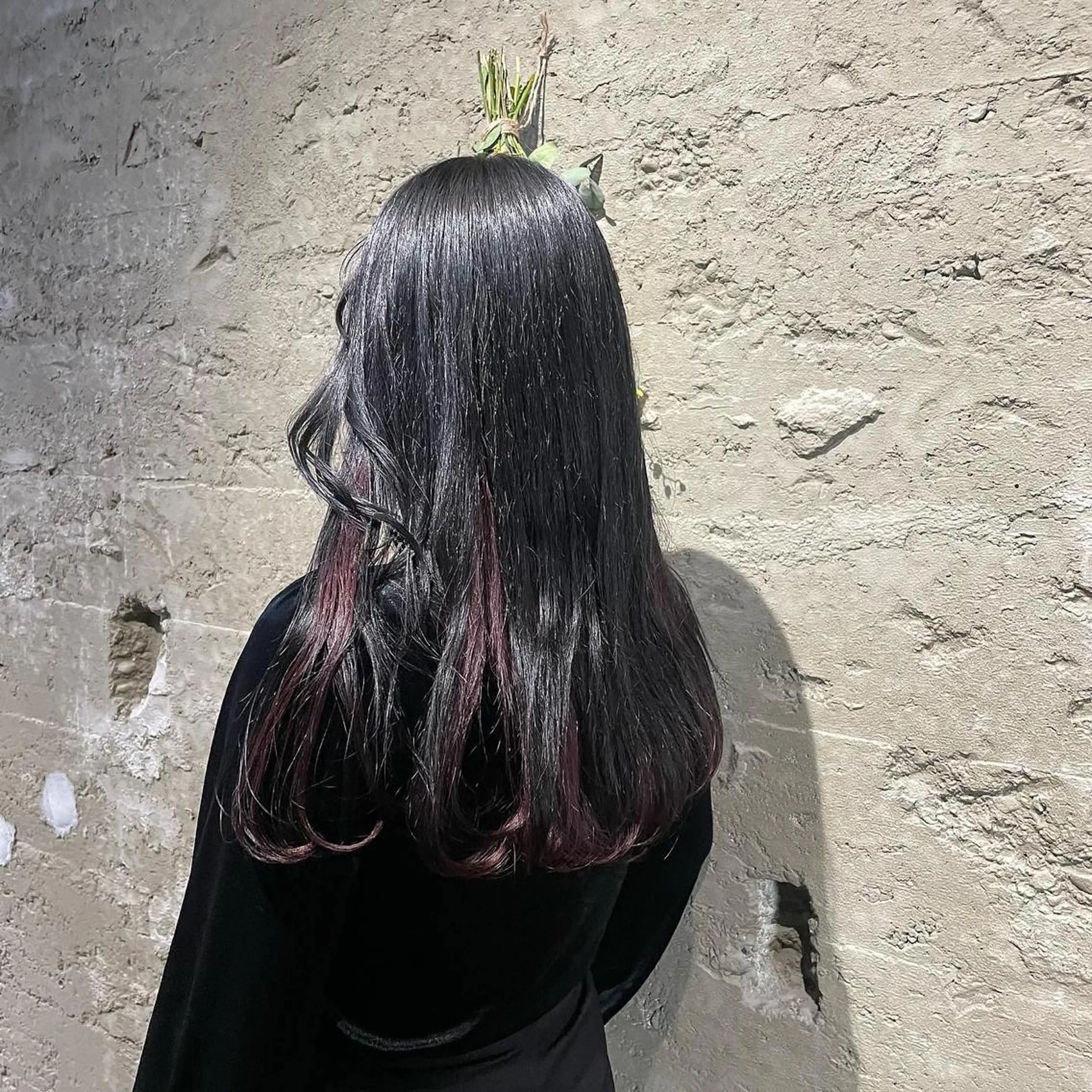 ロング カラー ヘアカラー SOU所属・ふるかわ れなのヘアスタイル