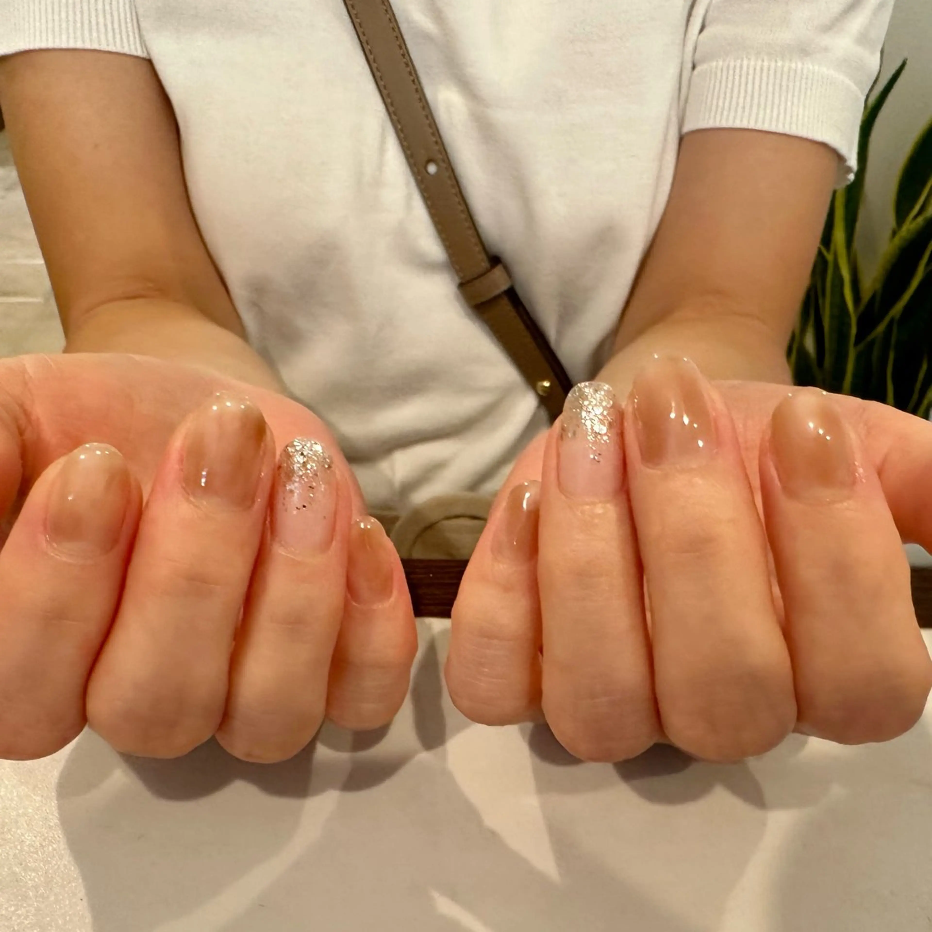 ネイル クリアネイル ニュアンスネイル AmorNail所属・Ugawa Kumiのネイルデザイン