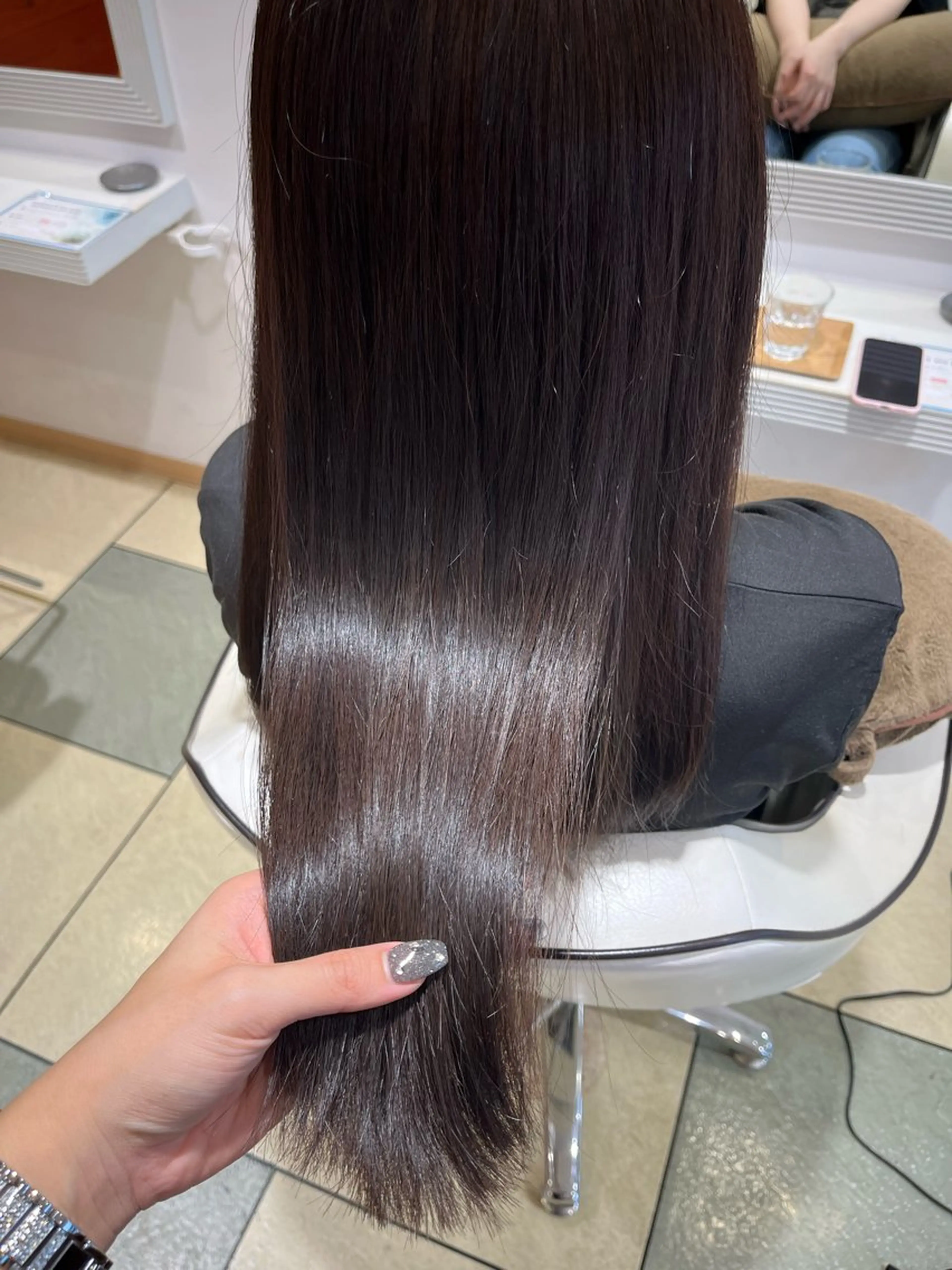 ロング カラー 髪質改善 トリートメント 🫧暖色🎨レイヤ ー🍀奈那美🫧のヘアスタイル