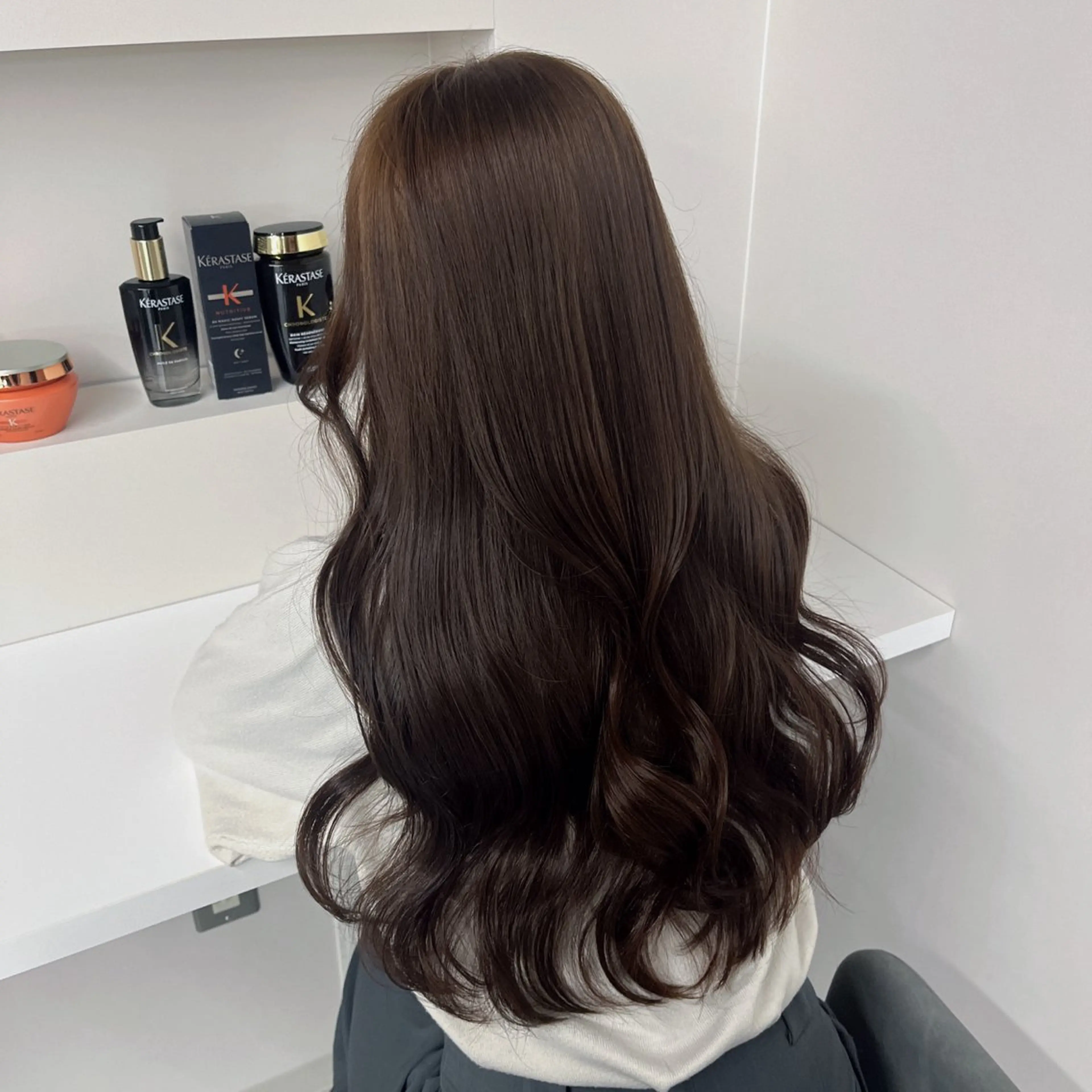 ロング カット ヘアカラー トリートメント ハイトーン/心斎橋 🌙イツキのヘアスタイル