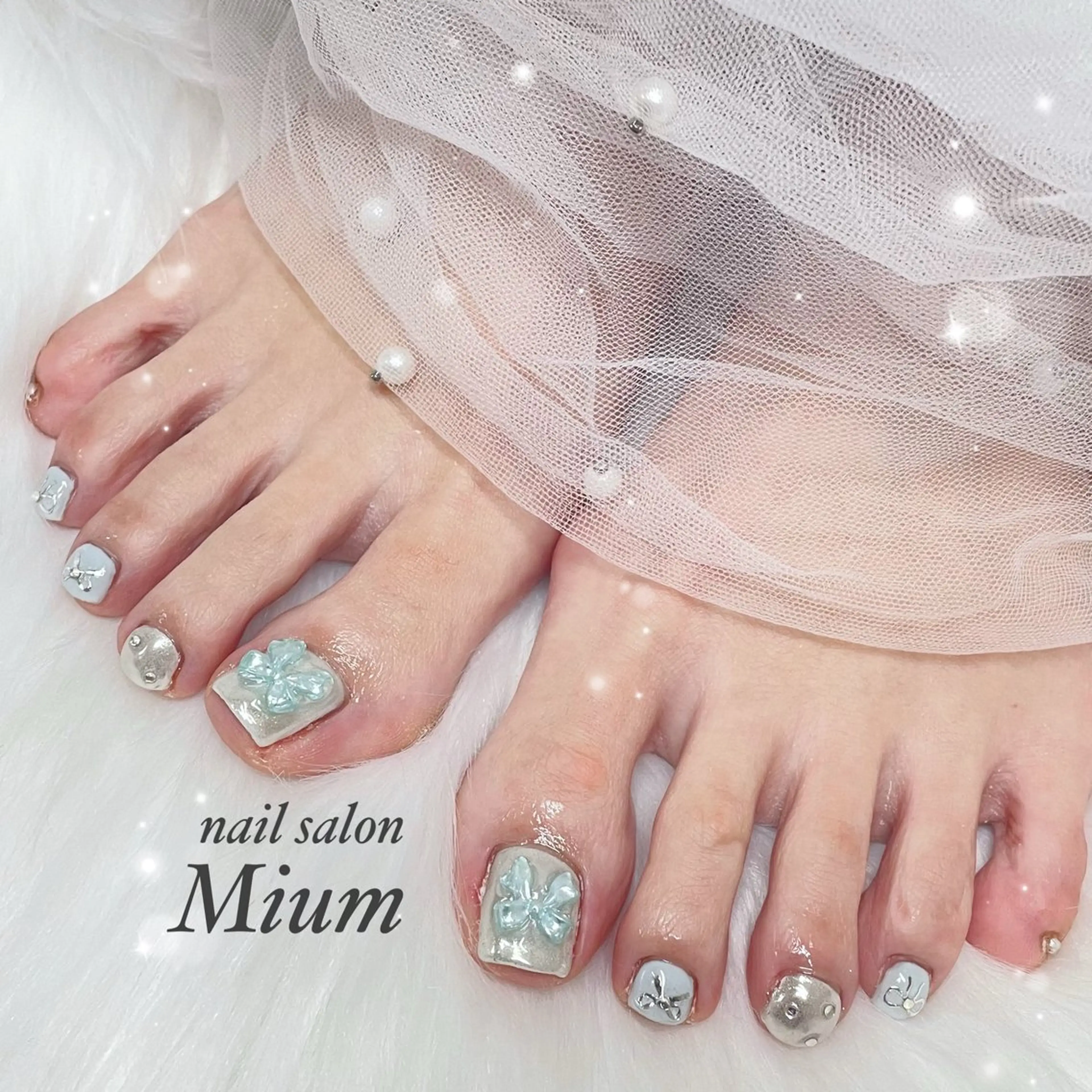 ネイル フットネイル nail salon Mium所属・nail salon Miumのネイルデザイン