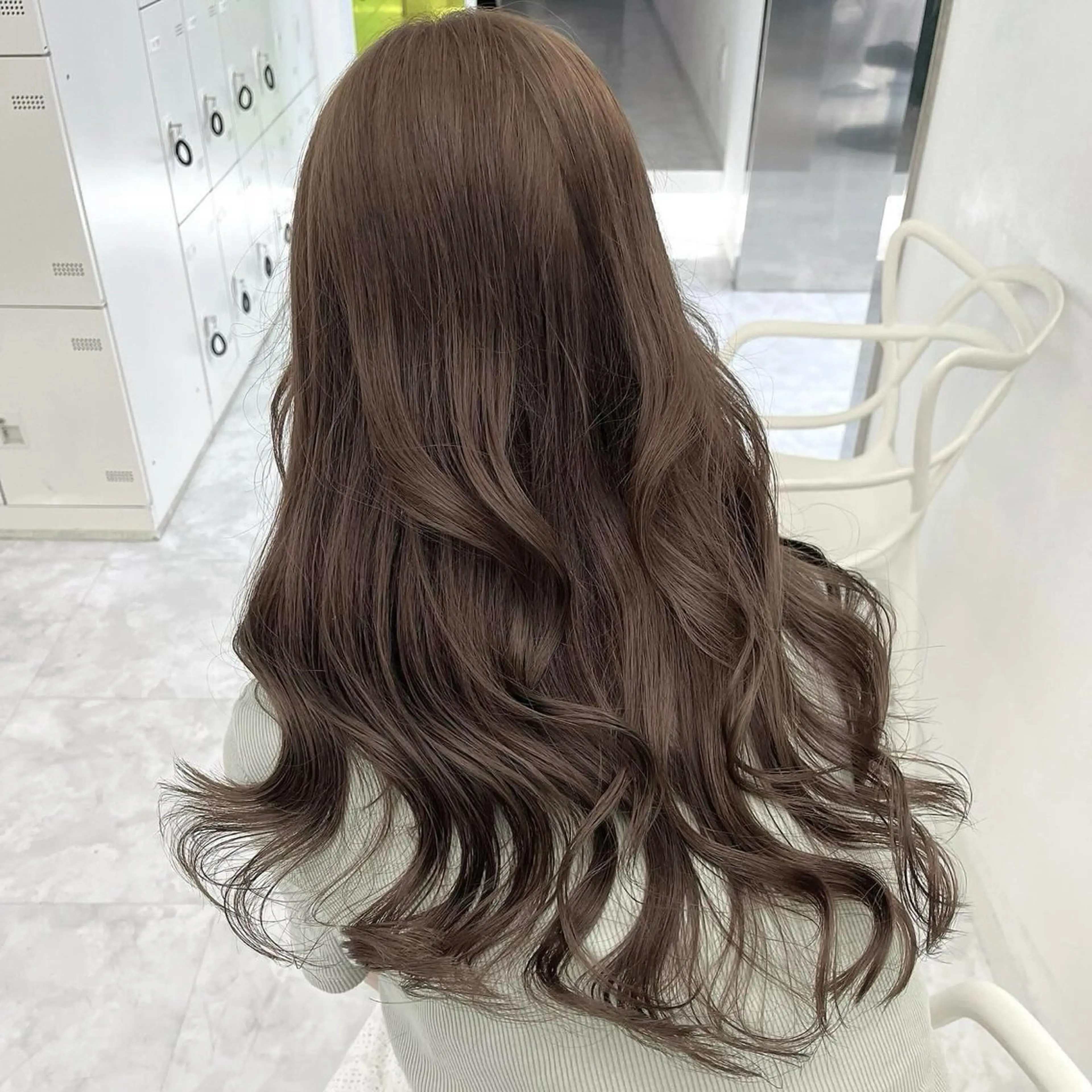 ロング カラー パーマ ヘアアレンジ メンズ ヘアカラー ♡ 𝐑𝐈𝐎♡のヘアスタイル