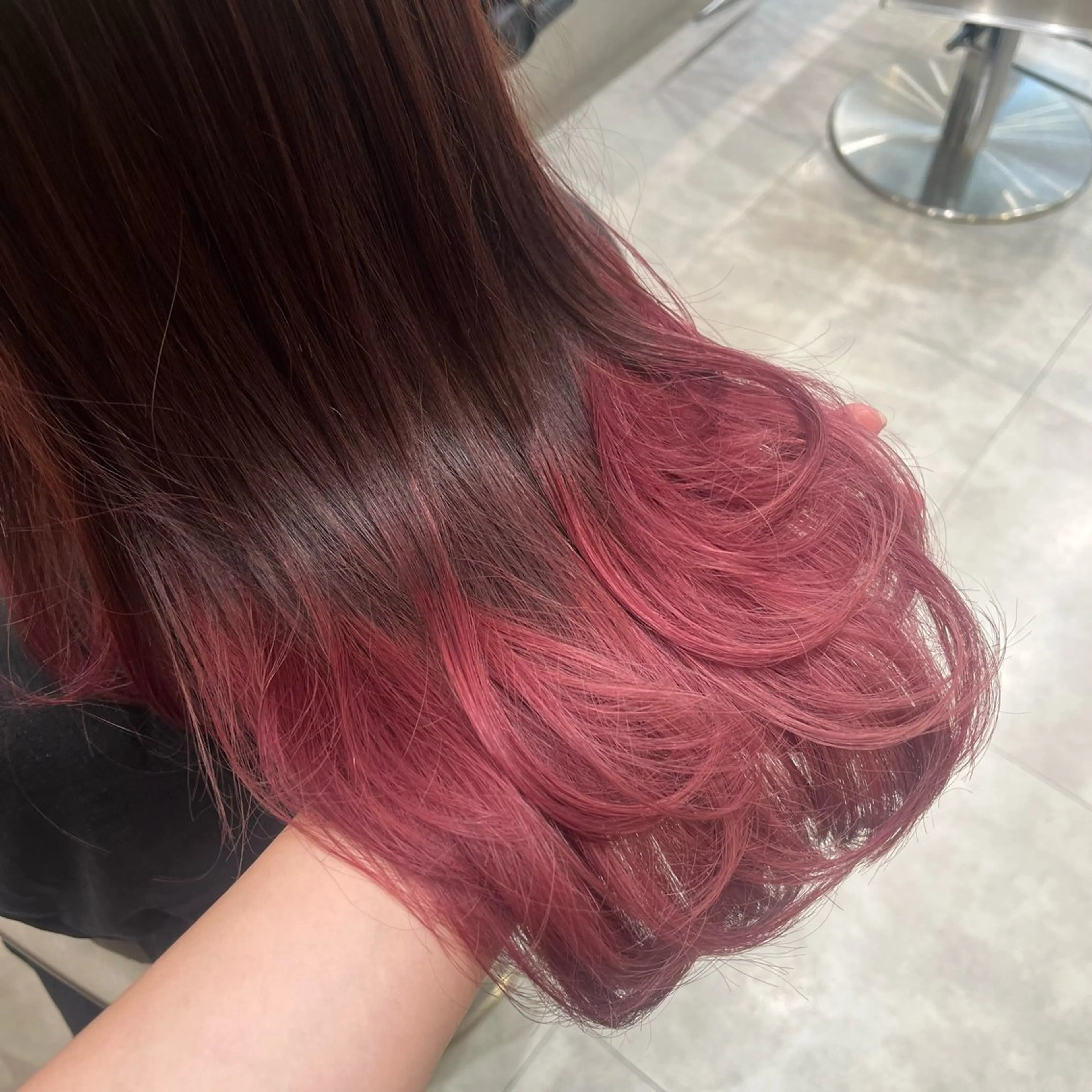 セミロング カラー トリートメント ヘッドスパ 永澤 樹里のヘアスタイル