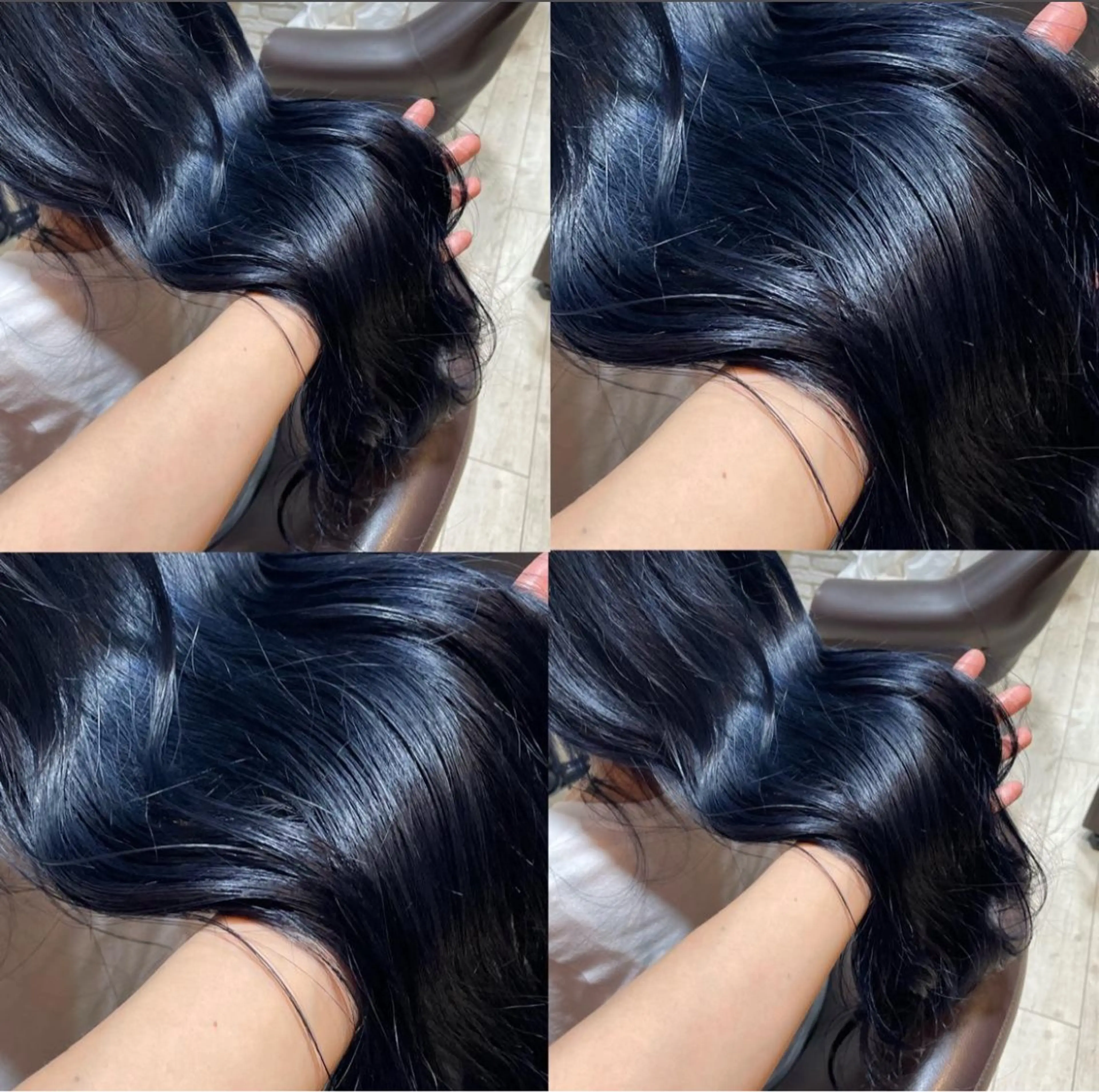 ロング カラー ヘアカラー トリートメント 髪質改善/透明感ヘア にちか🐰のヘアスタイル