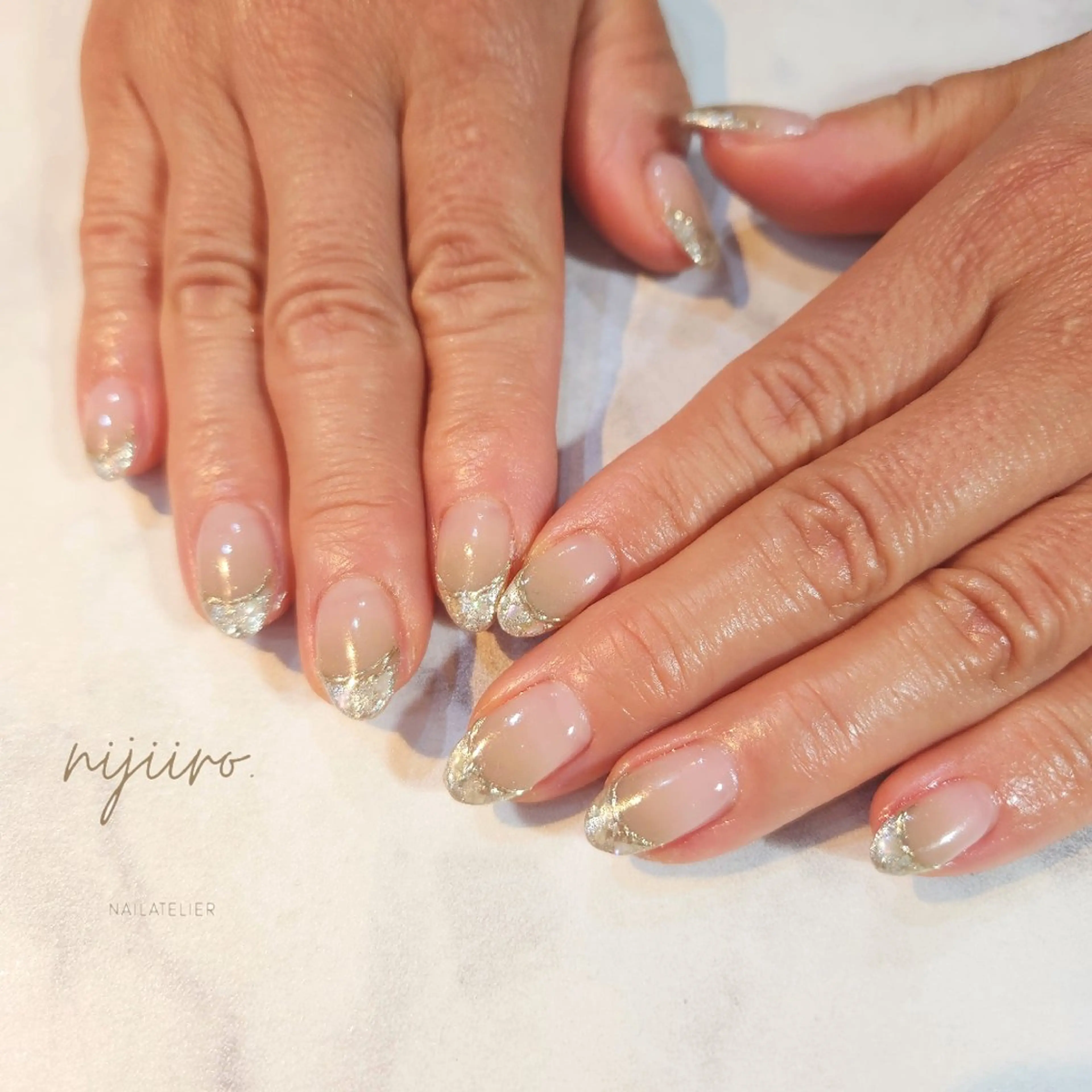 ネイル ハンドネイル nailatelier nijiiro.所属・nijiiro🌈 サトウのネイルデザイン