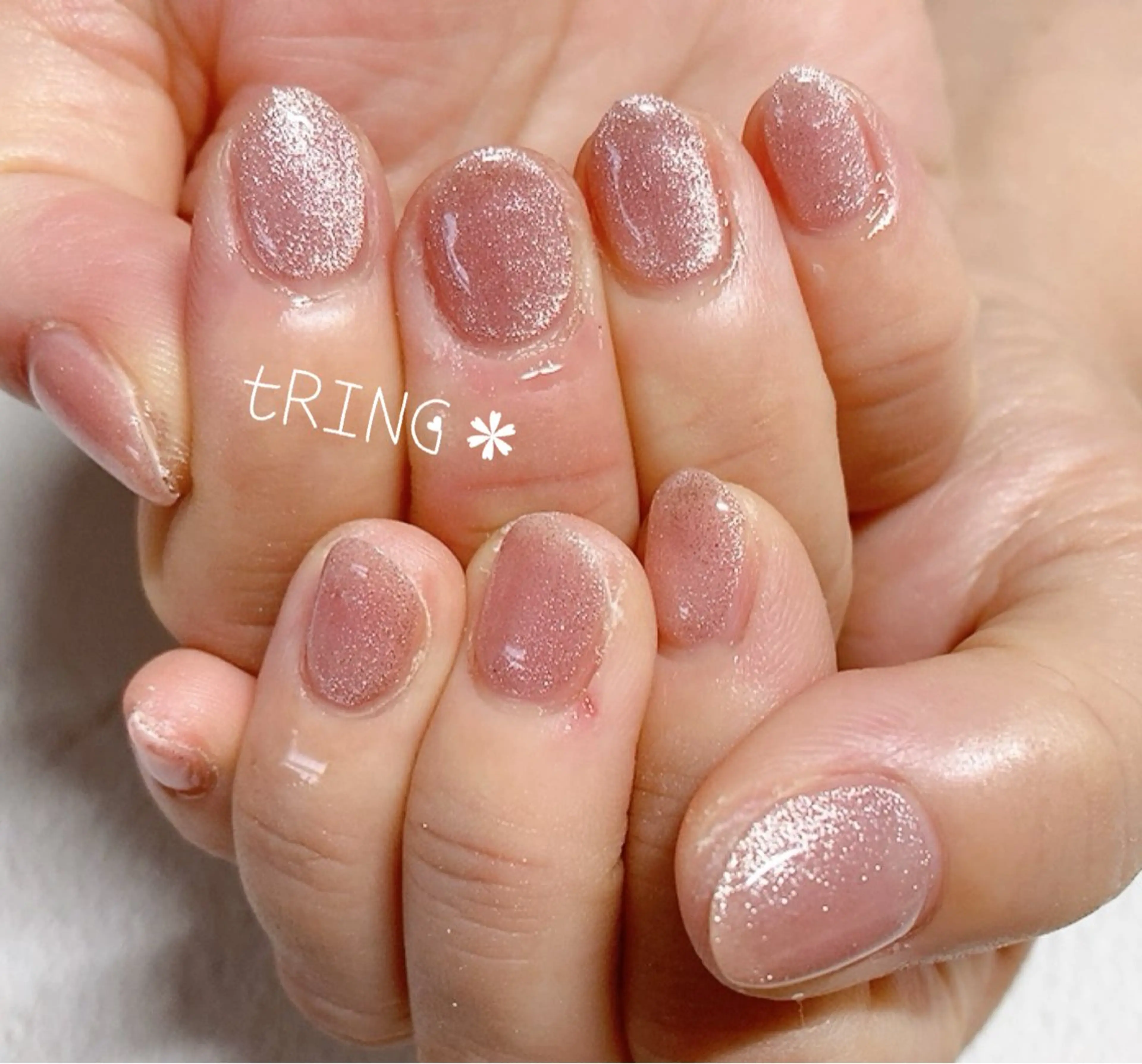 ネイル ハンドネイル tRING* しいの木台のネイルデザイン