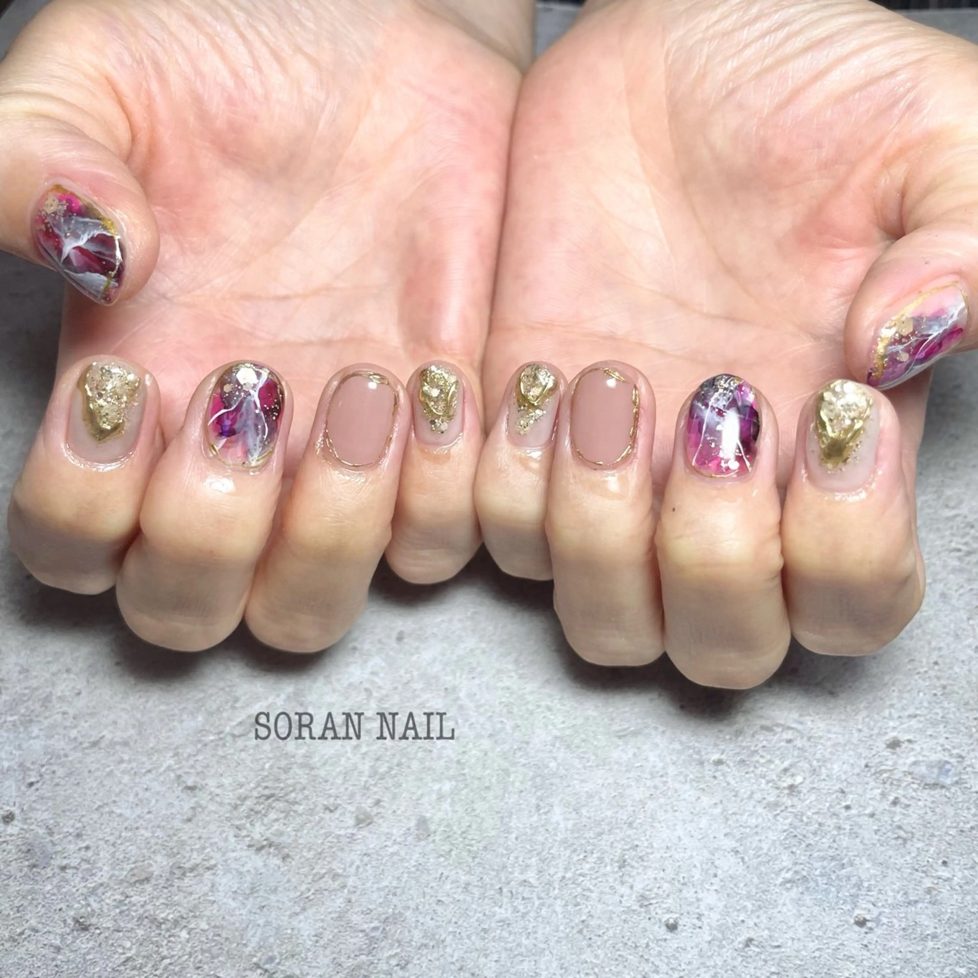 ネイル ハンドネイル soran nailのネイルデザイン