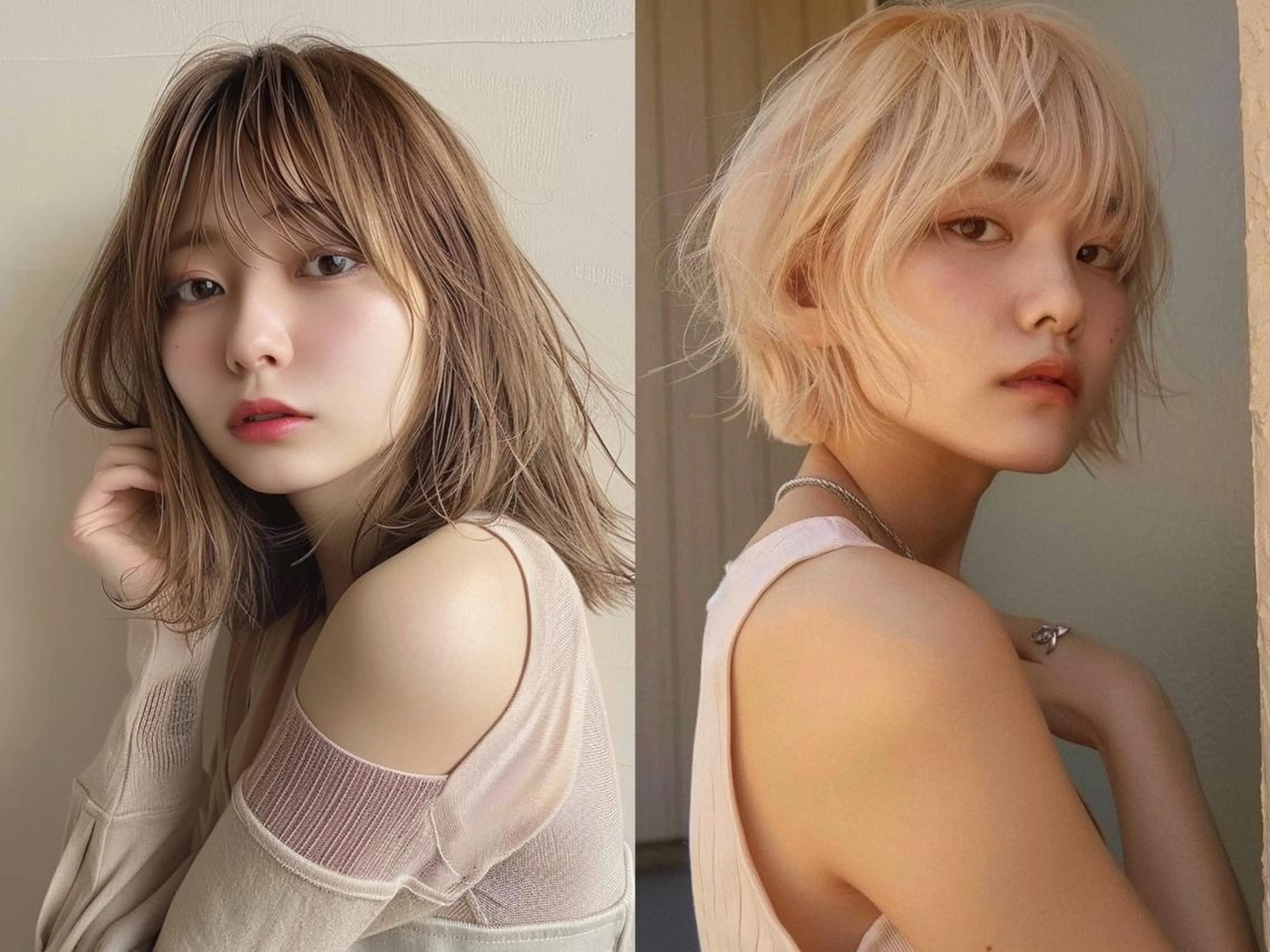 【🎀学生限定🎀】メンテナンスカット➕ブリーチカラー➕1stepトリートメントの写真