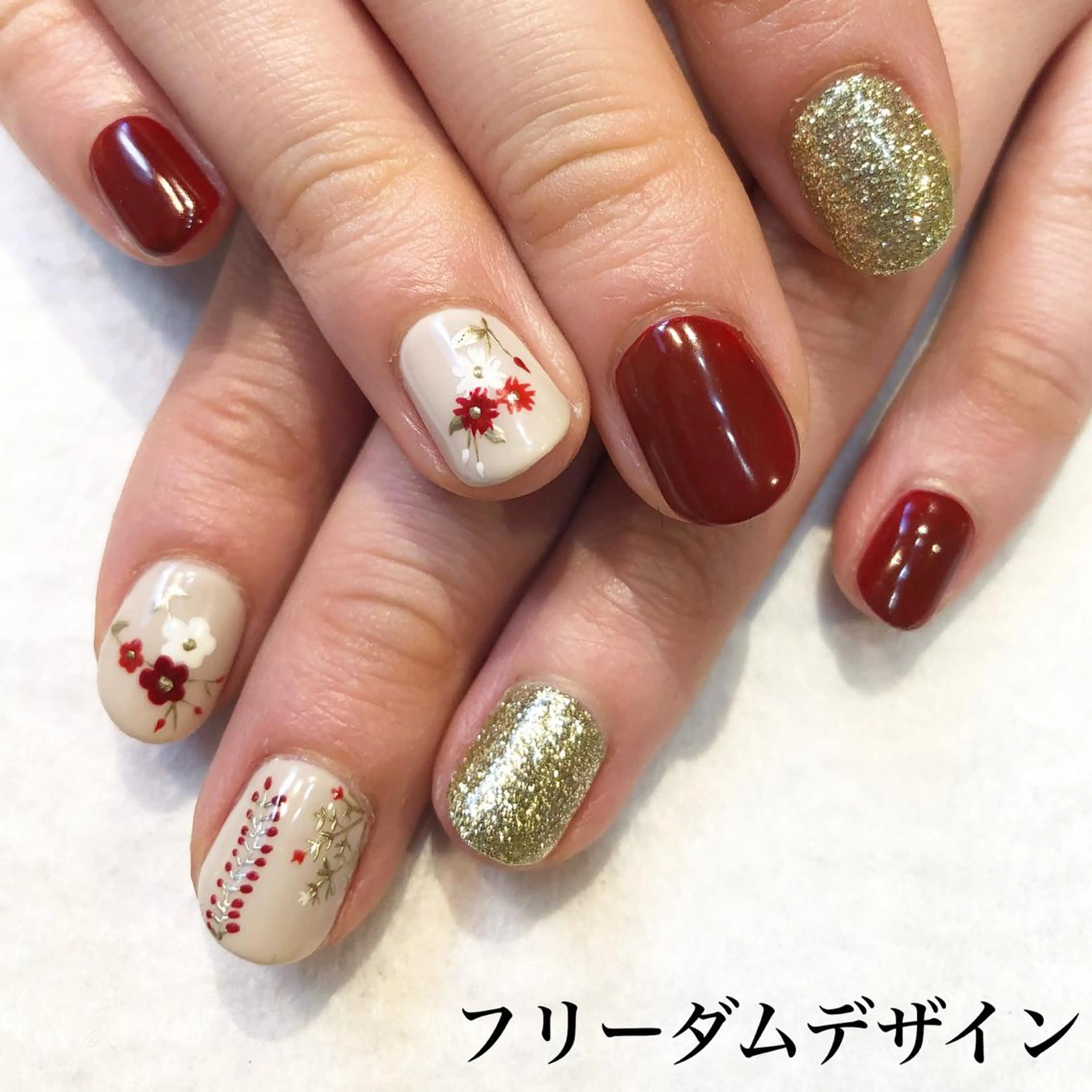 ネイル アートネイル ＦreeDoＭ   Design所属・W KUMIのネイルデザイン