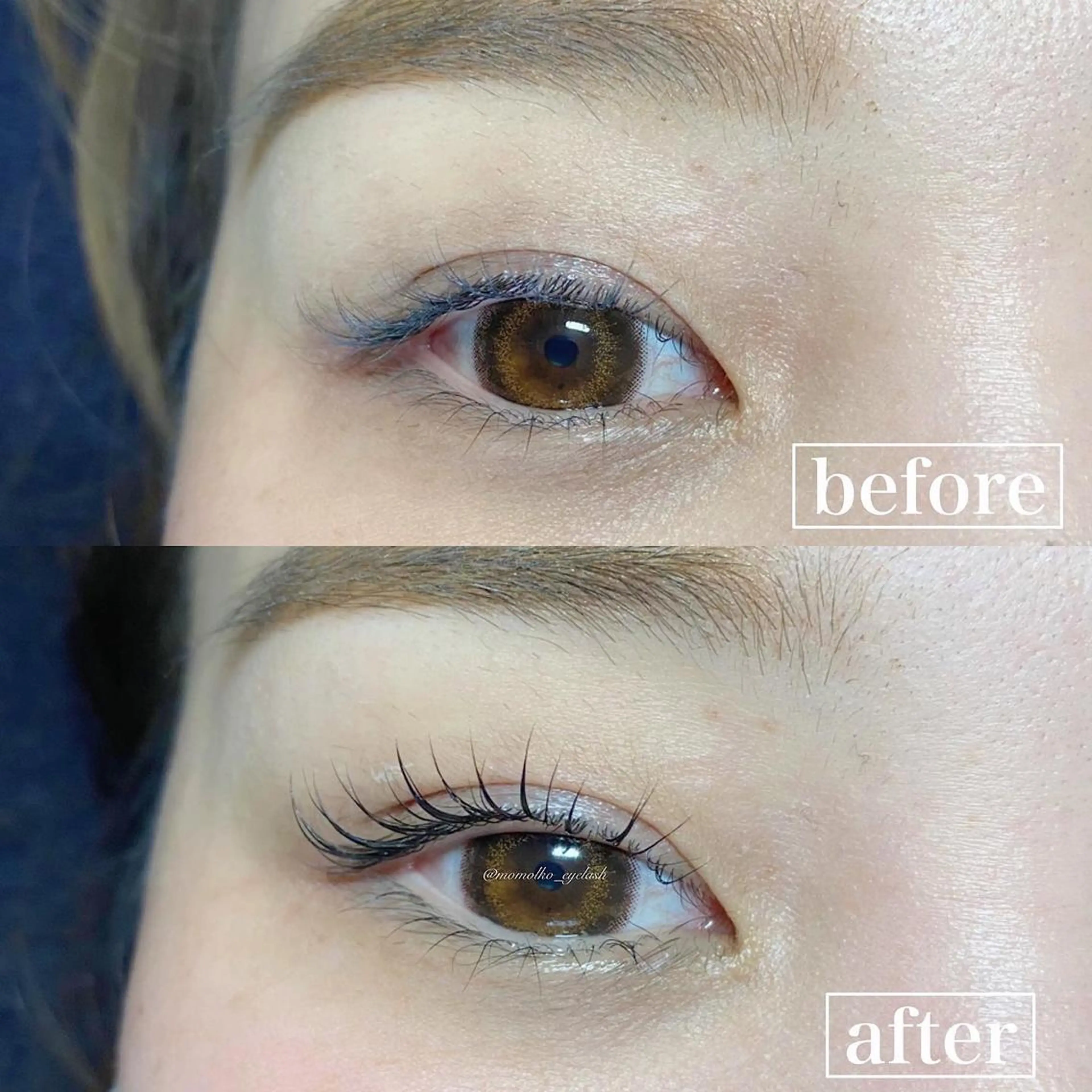 マツエク・マツパ 一重×まつ毛パーマ Moune所属・Moune_ momokoのエステ・リラクイメージ