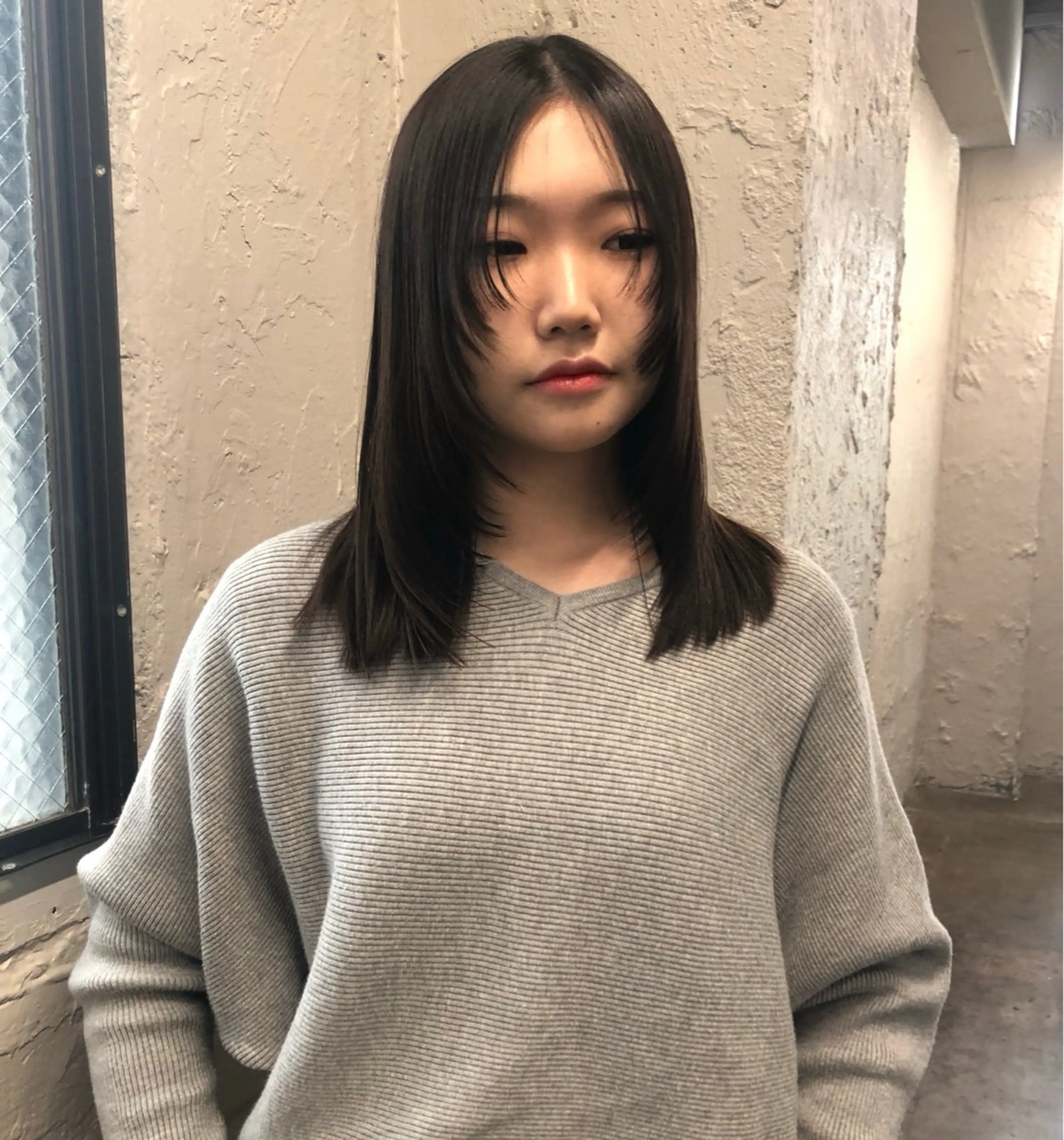 セミロング カット ロングレイヤー Niina🩰のヘアスタイル