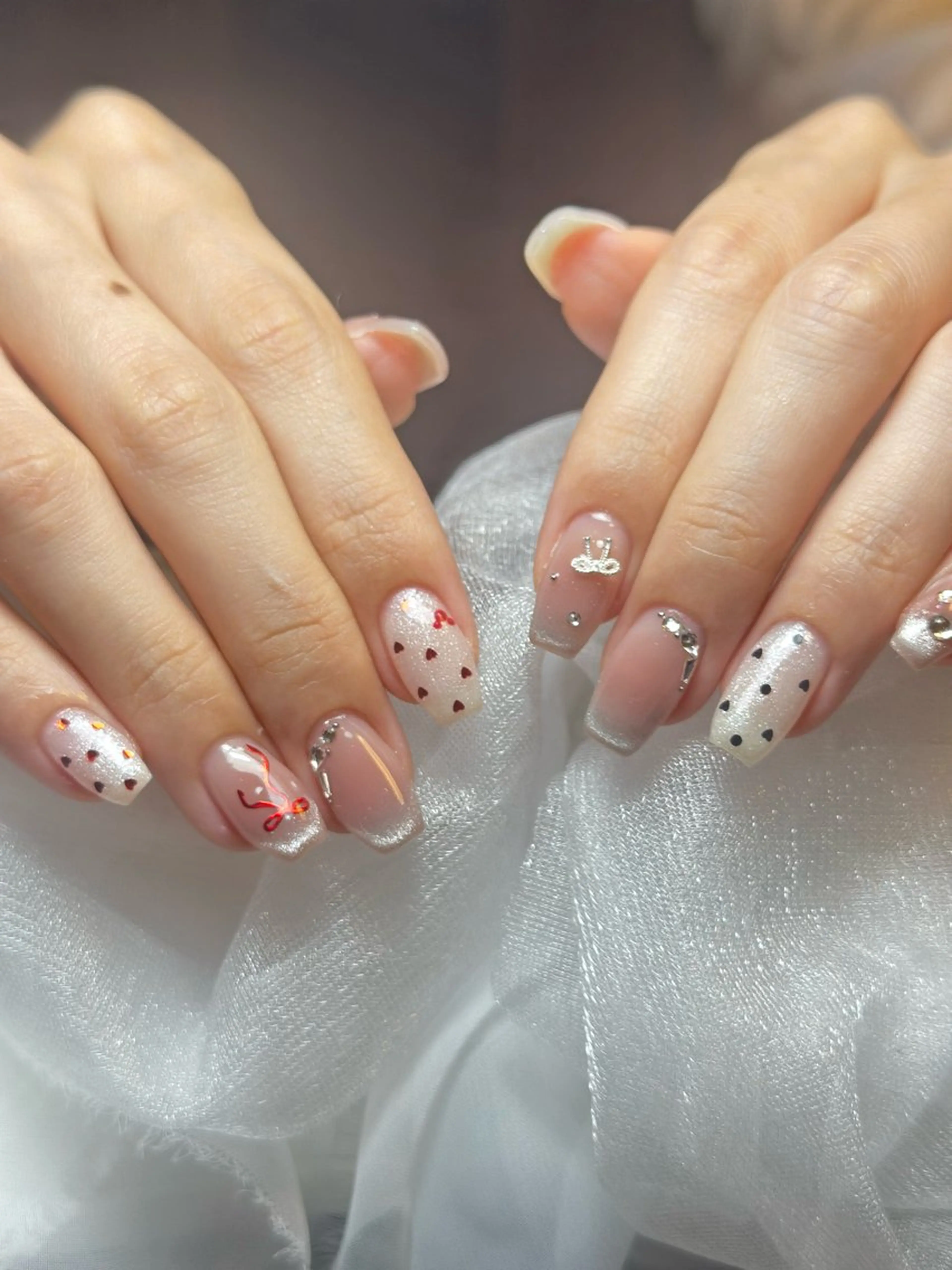 ネイル ワンホンネイル ハンドネイル LadyNail aoiのネイルデザイン