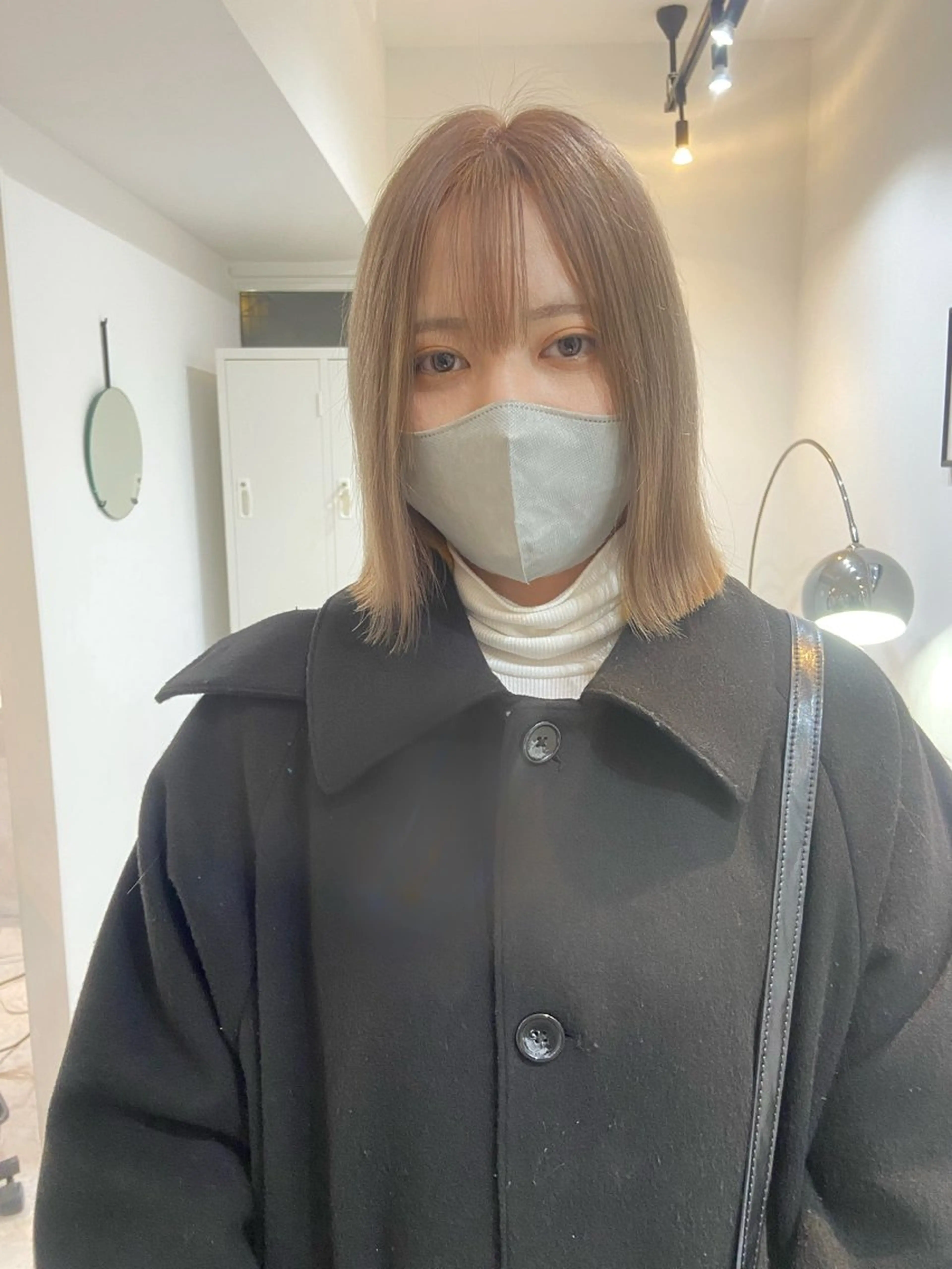 ミディアム カット ヘアカラー 透明感カラー／メンズ 特化kazumaのヘアスタイル
