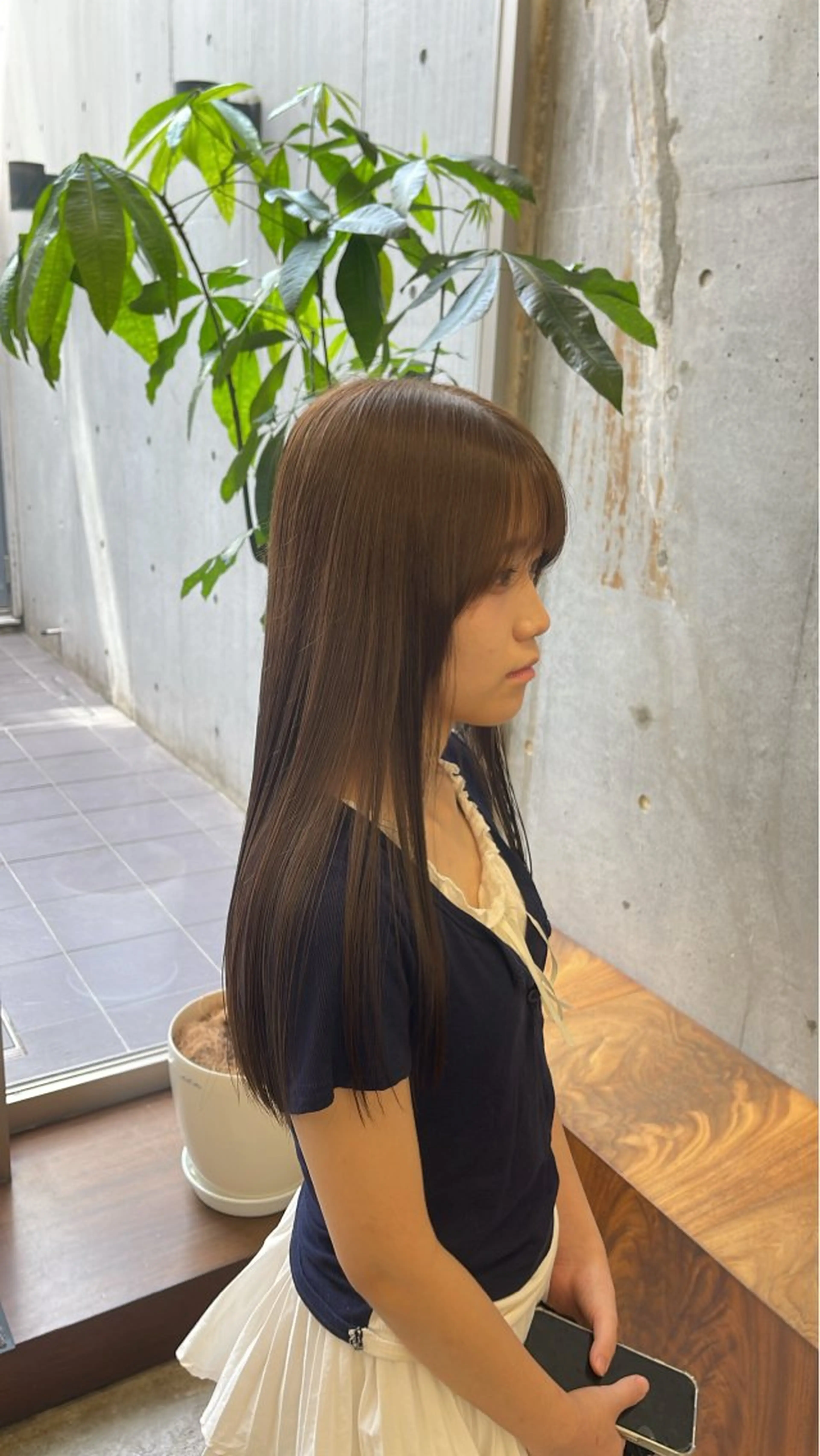 セミロング ヘアカラー トリートメント ハイトーン×デザイン 似合わせ/Yoheiのヘアスタイル