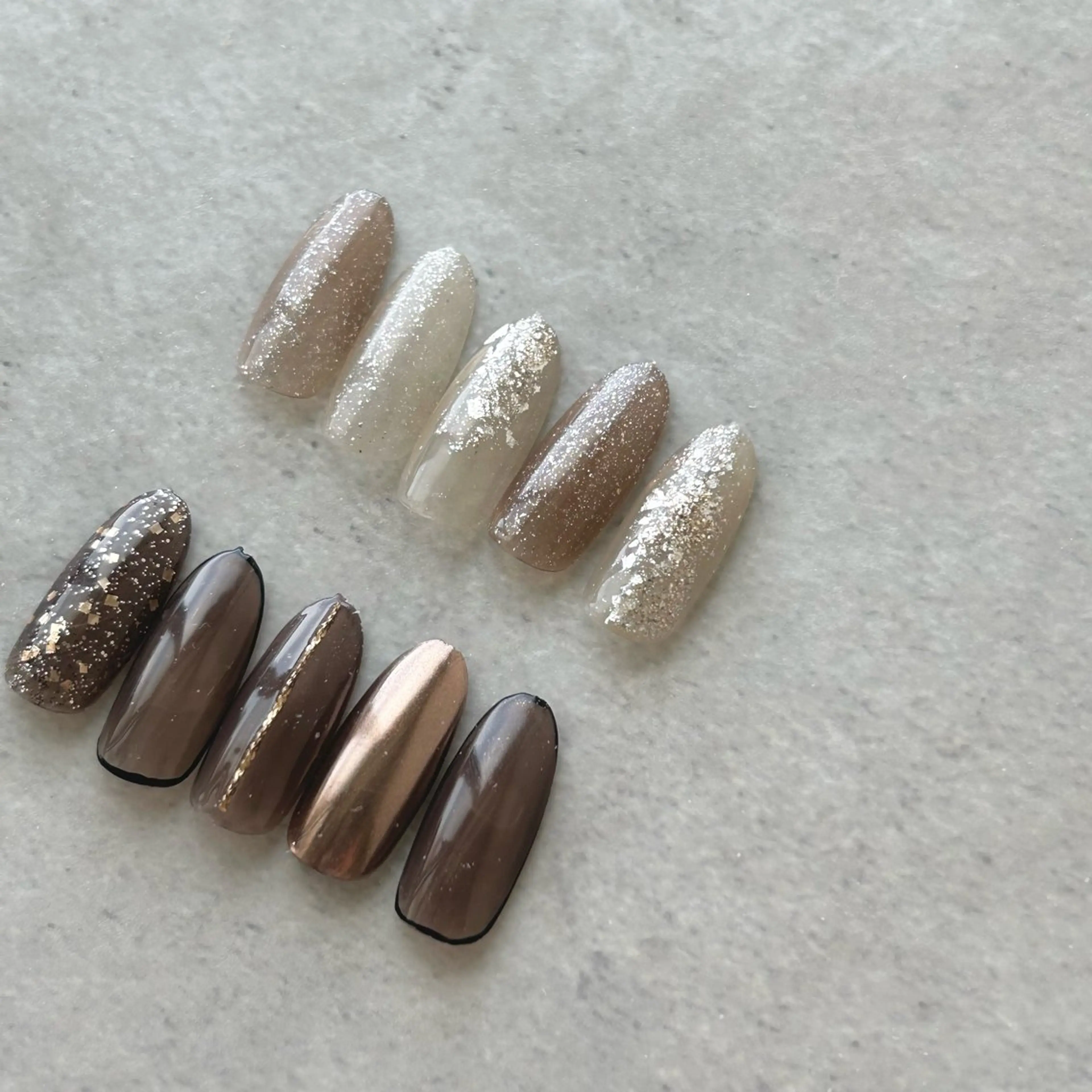 ネイル ニュアンスネイル Ray. byCharmeのネイルデザイン