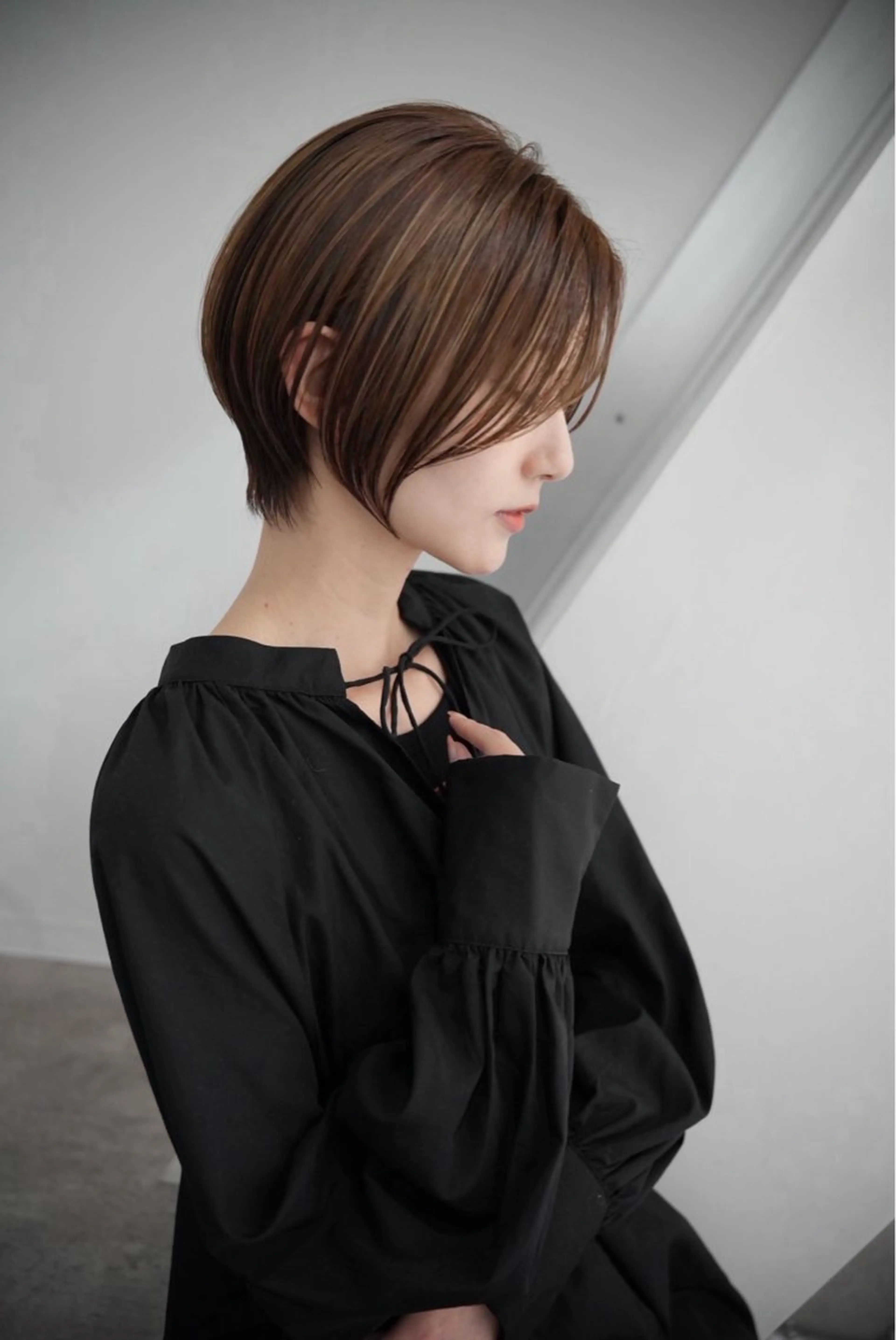 ショート ヘアカラー トリートメント ヘッドスパ soigne 表参道【ソワネ】所属・艶髪🩰透明感カラー 🫧あやみのヘアスタイル