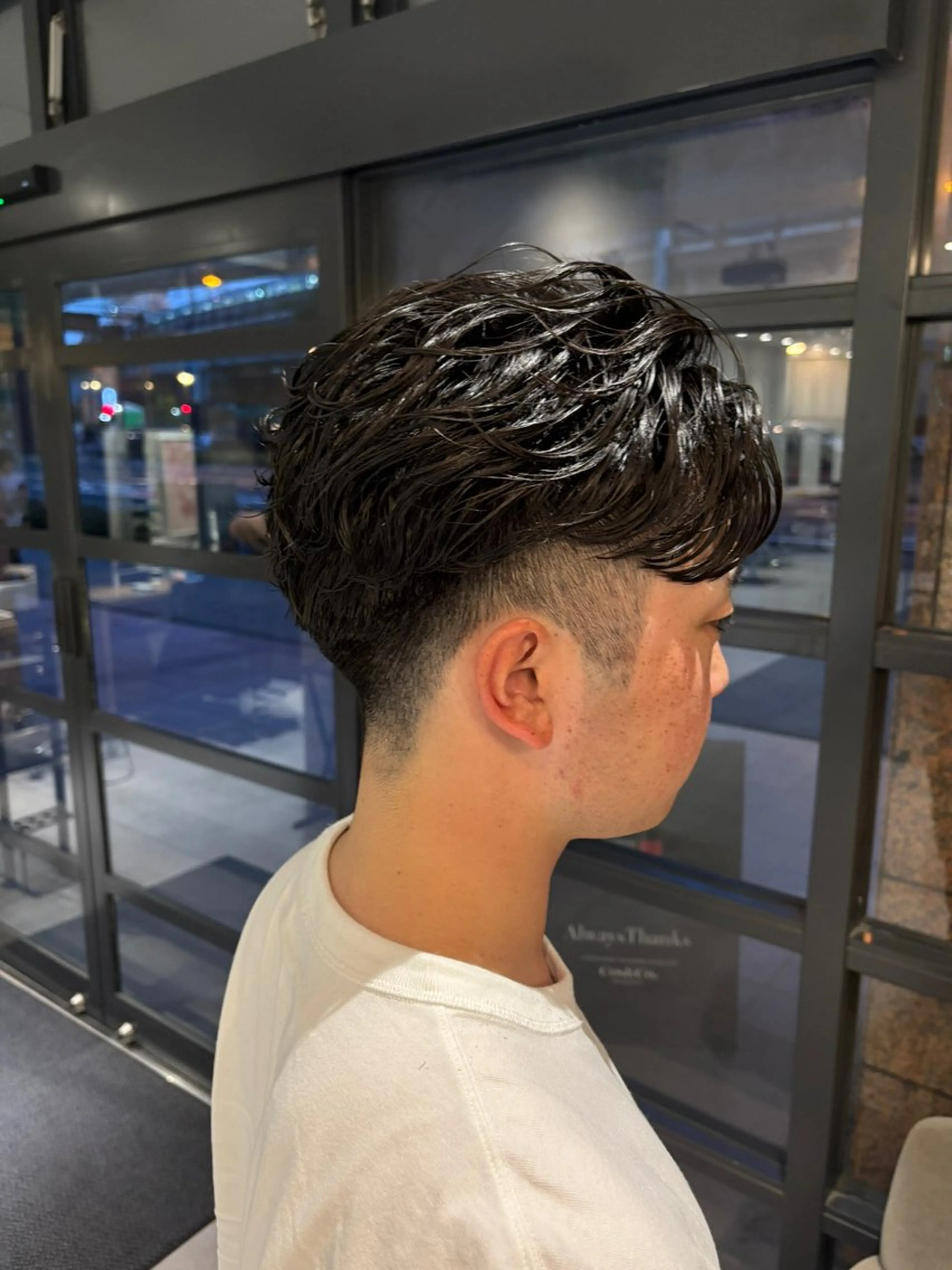 パーマ メンズ フェザーパーマ メンズパーマ カット パーマ トリートメント Cos&Co. BeautySalon所属・🌟横浜美容室🌟 土岐聖のヘアスタイル