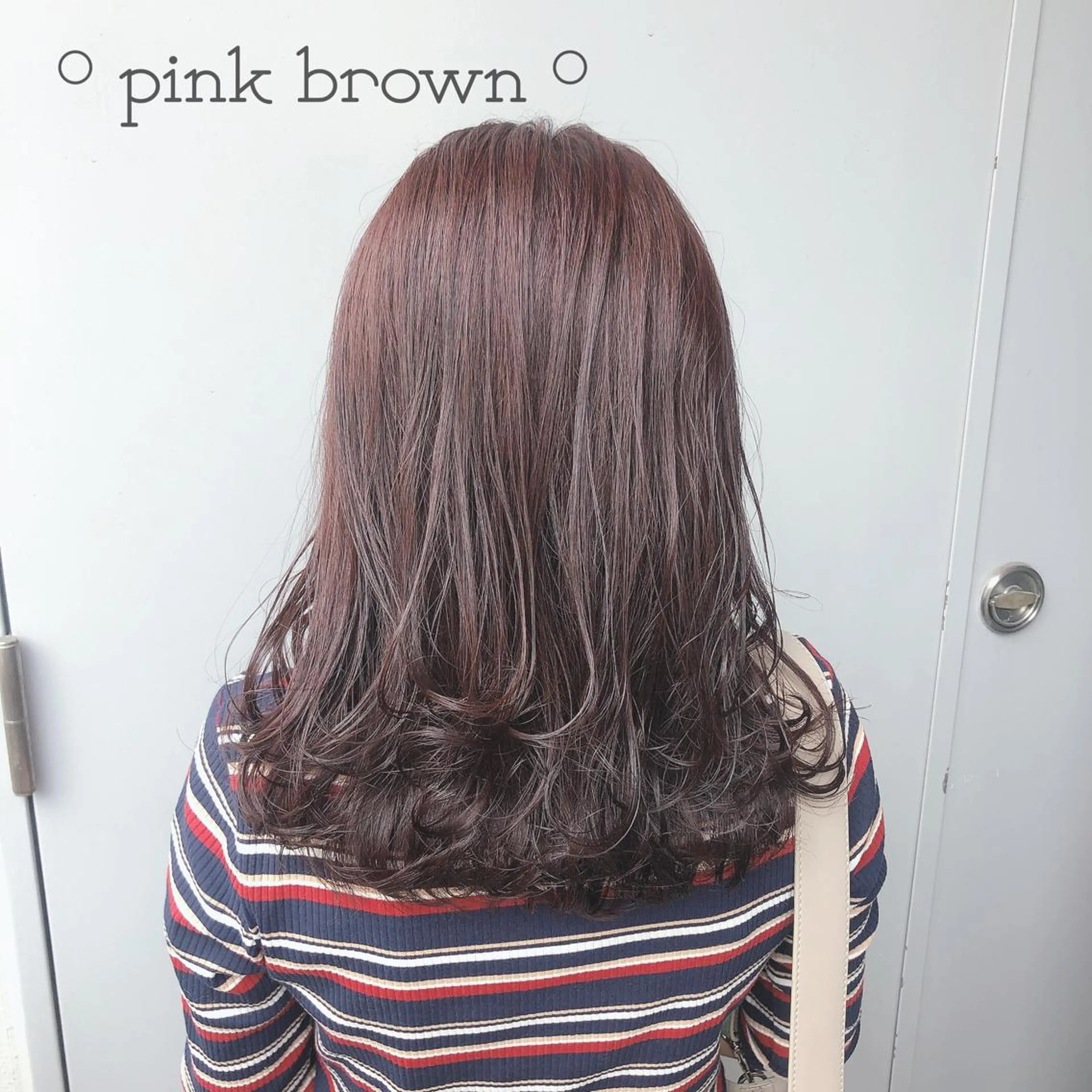 セミロング カラー パーマ ヘアアレンジ メンズ ネイル マツエク・マツパ Rene'所属・透明感カラー yuriのヘアスタイル