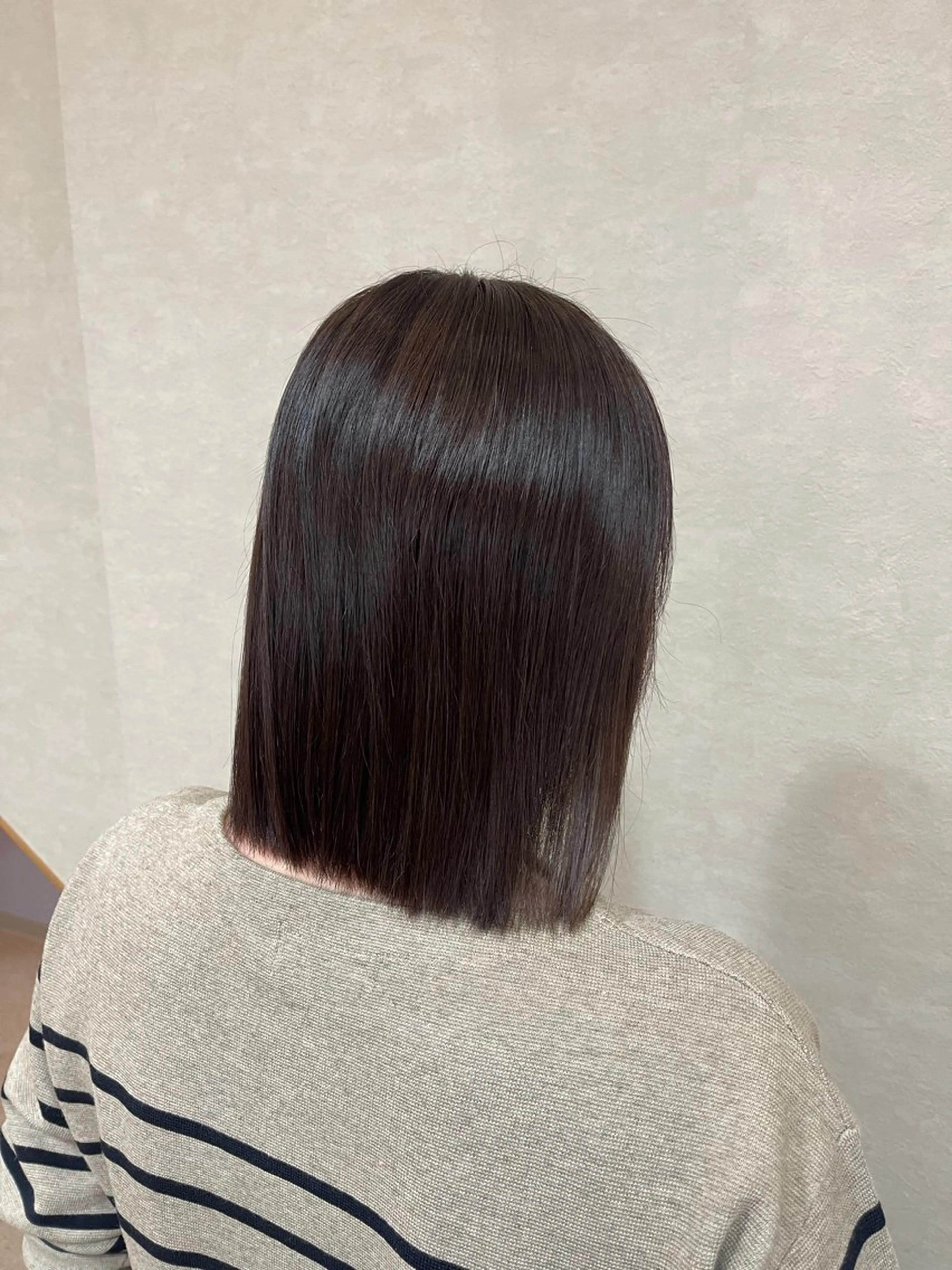 ミディアム カット ヘアカラー 山口 美咲のヘアスタイル