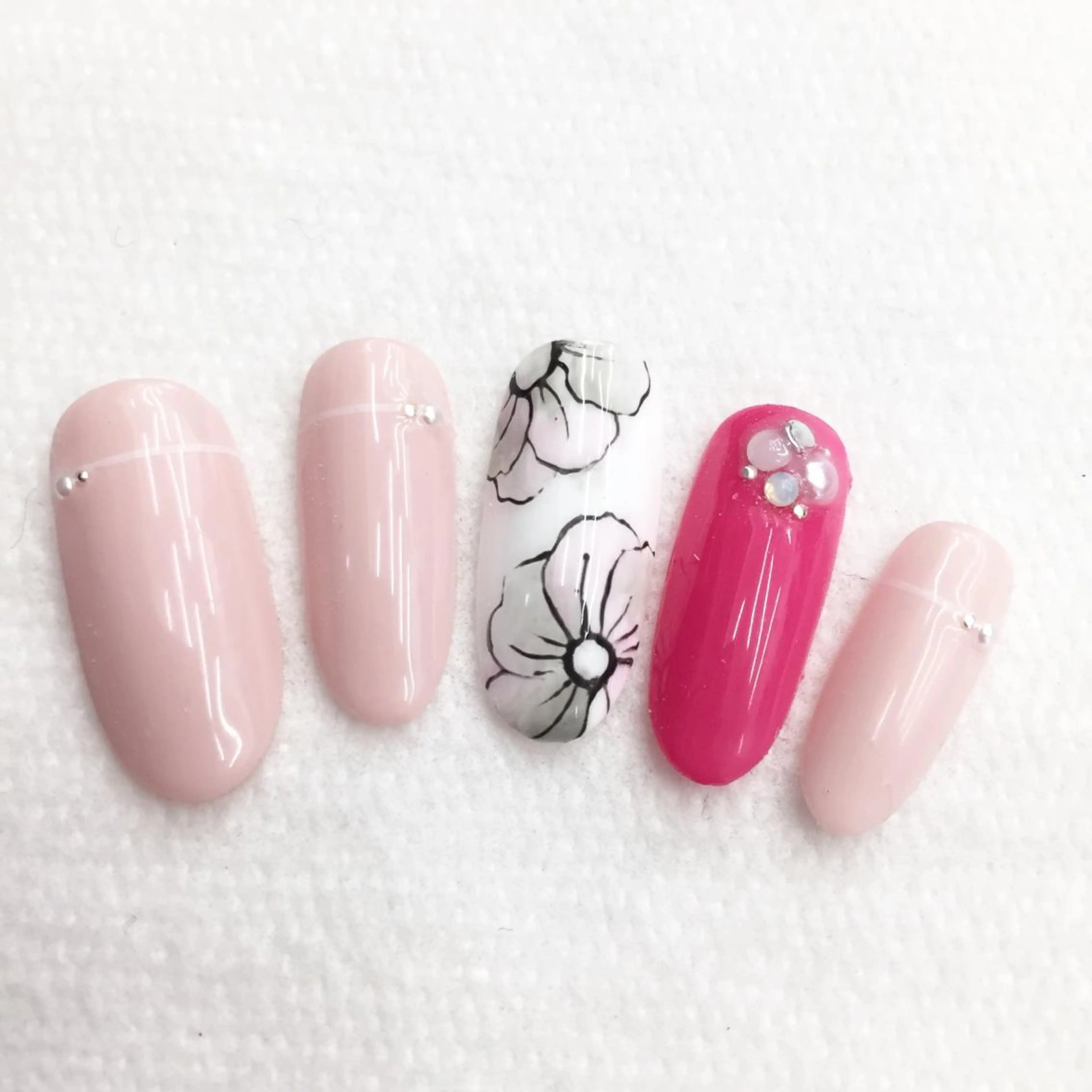 ネイル 春ネイル miel nailのネイルデザイン