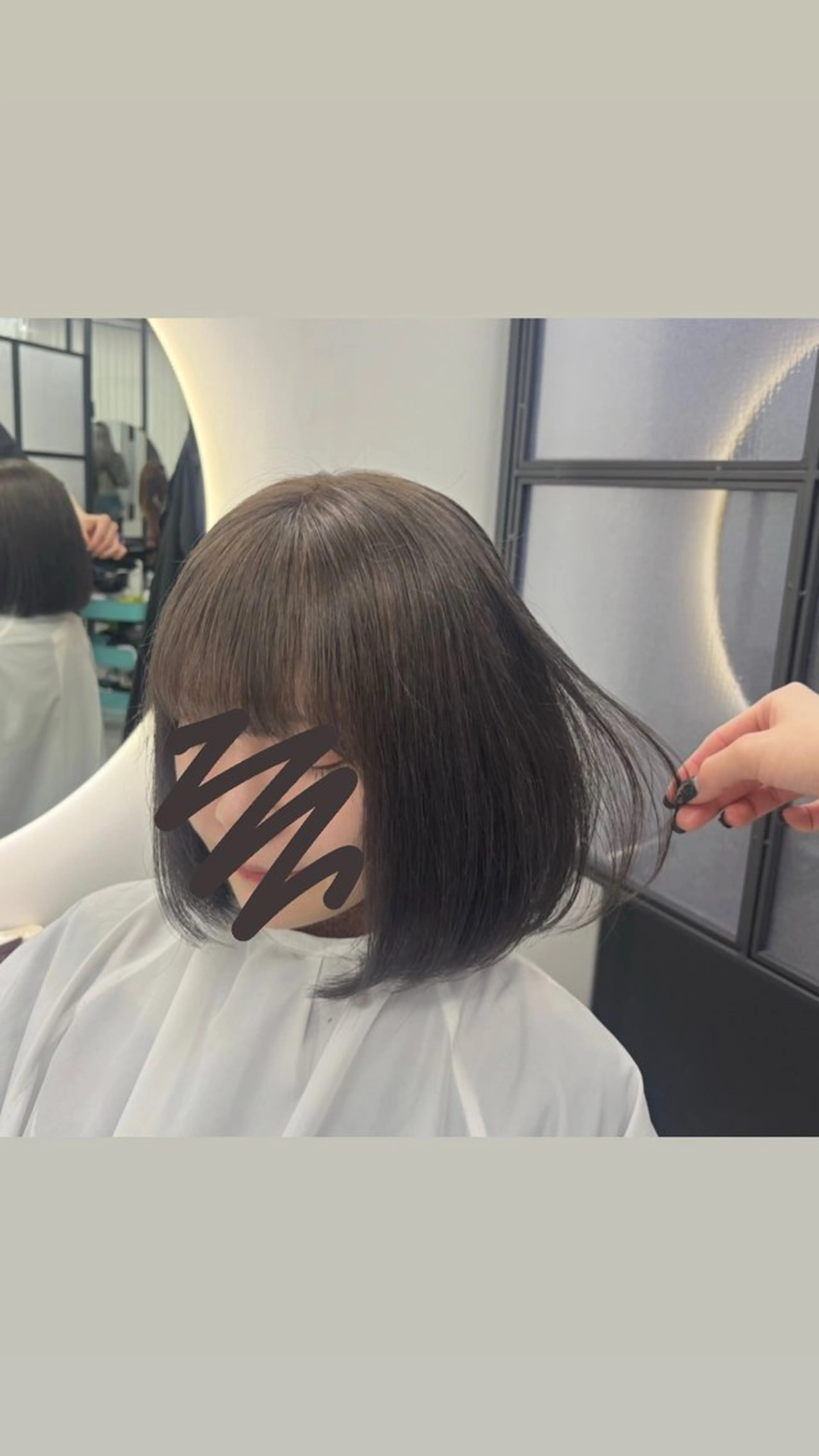 ミディアム カラー ヘアカラー Ren. 🦋デザインカラーのヘアスタイル