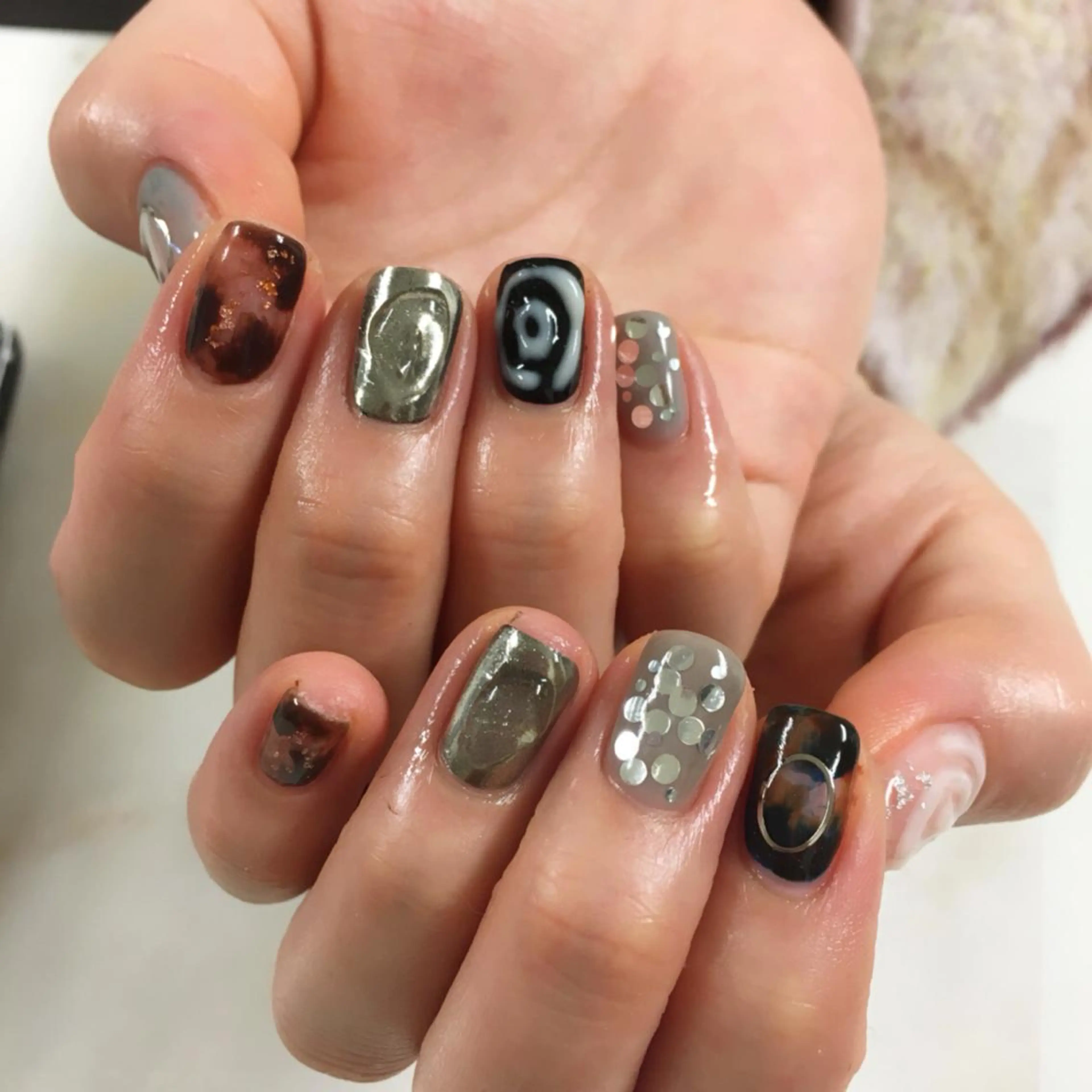 ネイル ジェルネイル SHINE NAILのネイルデザイン