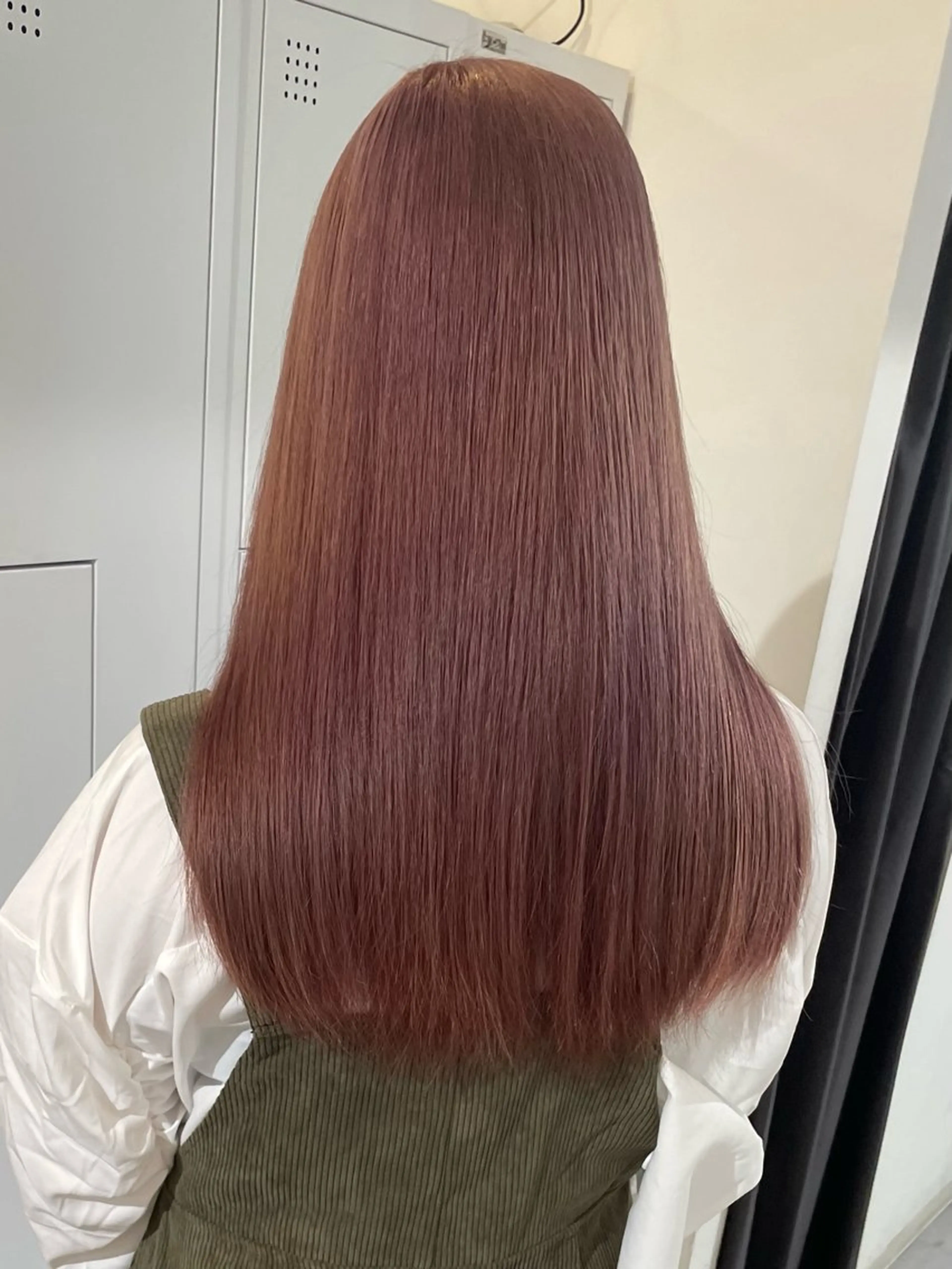 ロング カラー 💚色落ちまで可愛い 髪質改善カラーゆうまのヘアスタイル