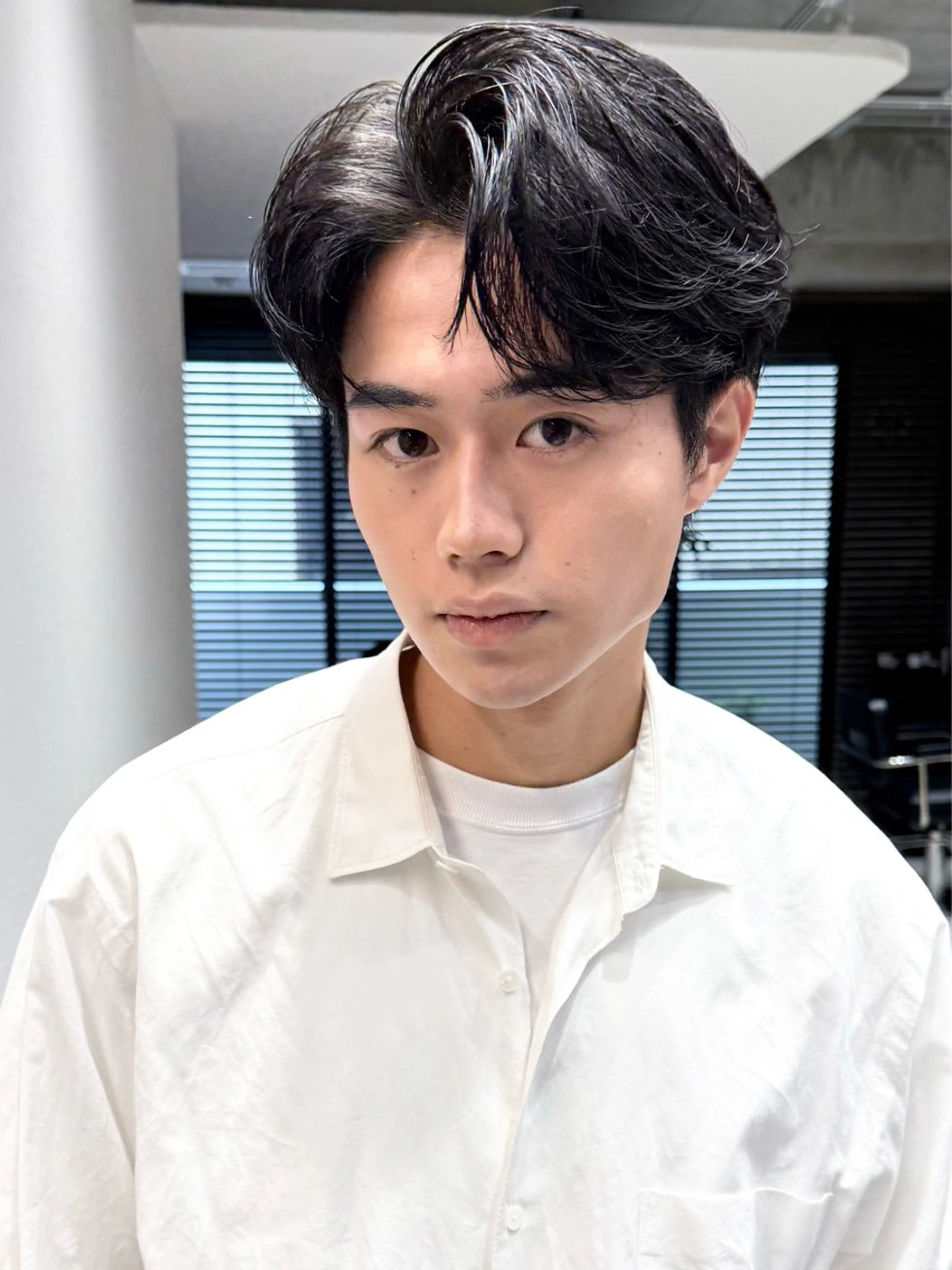 ショート カット パーマ 【メンズ特化】 新築New Openのヘアスタイル