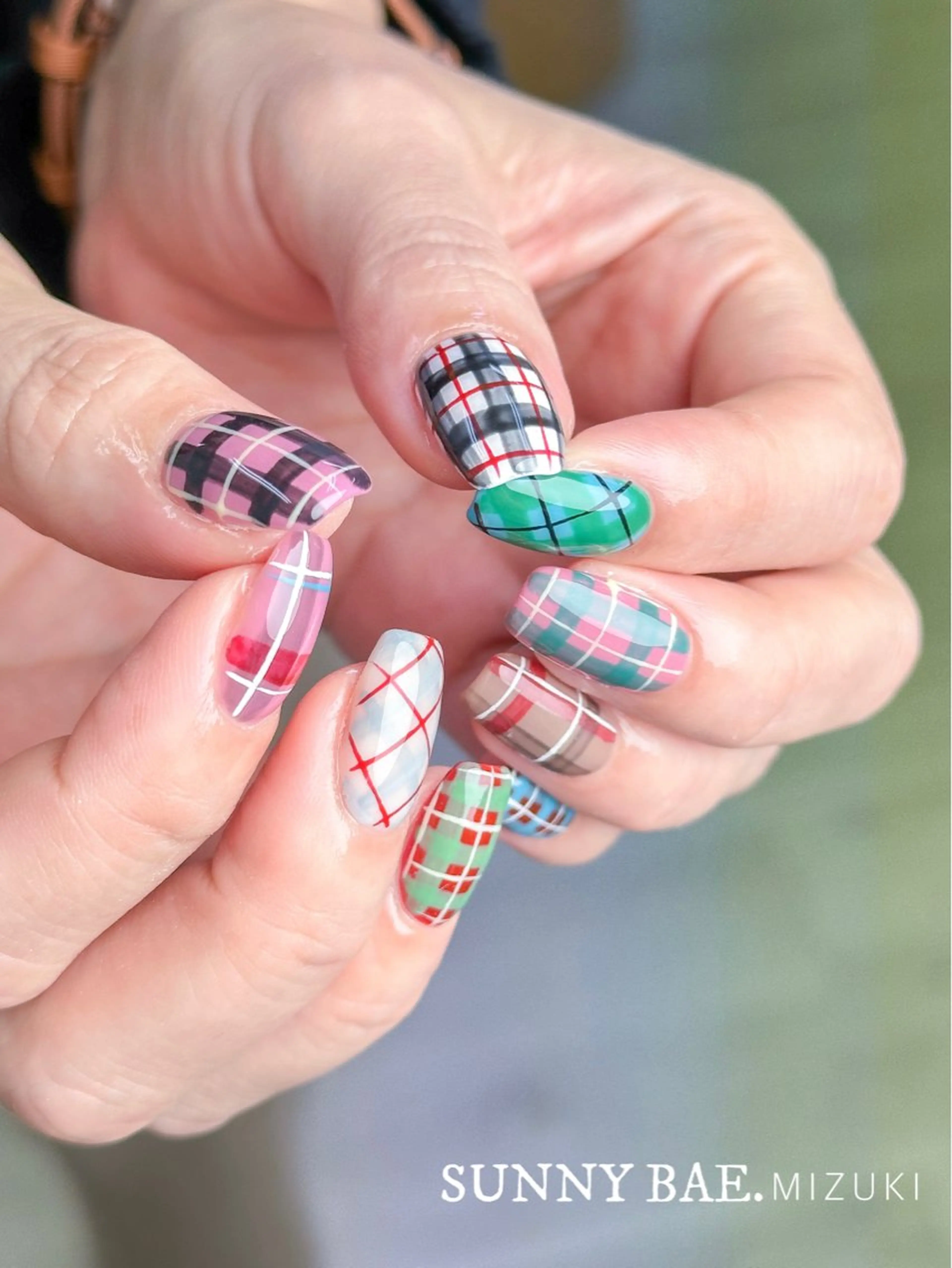 ネイル ハンドネイル SUNNY BAE. 🌼MIZUKIのネイルデザイン