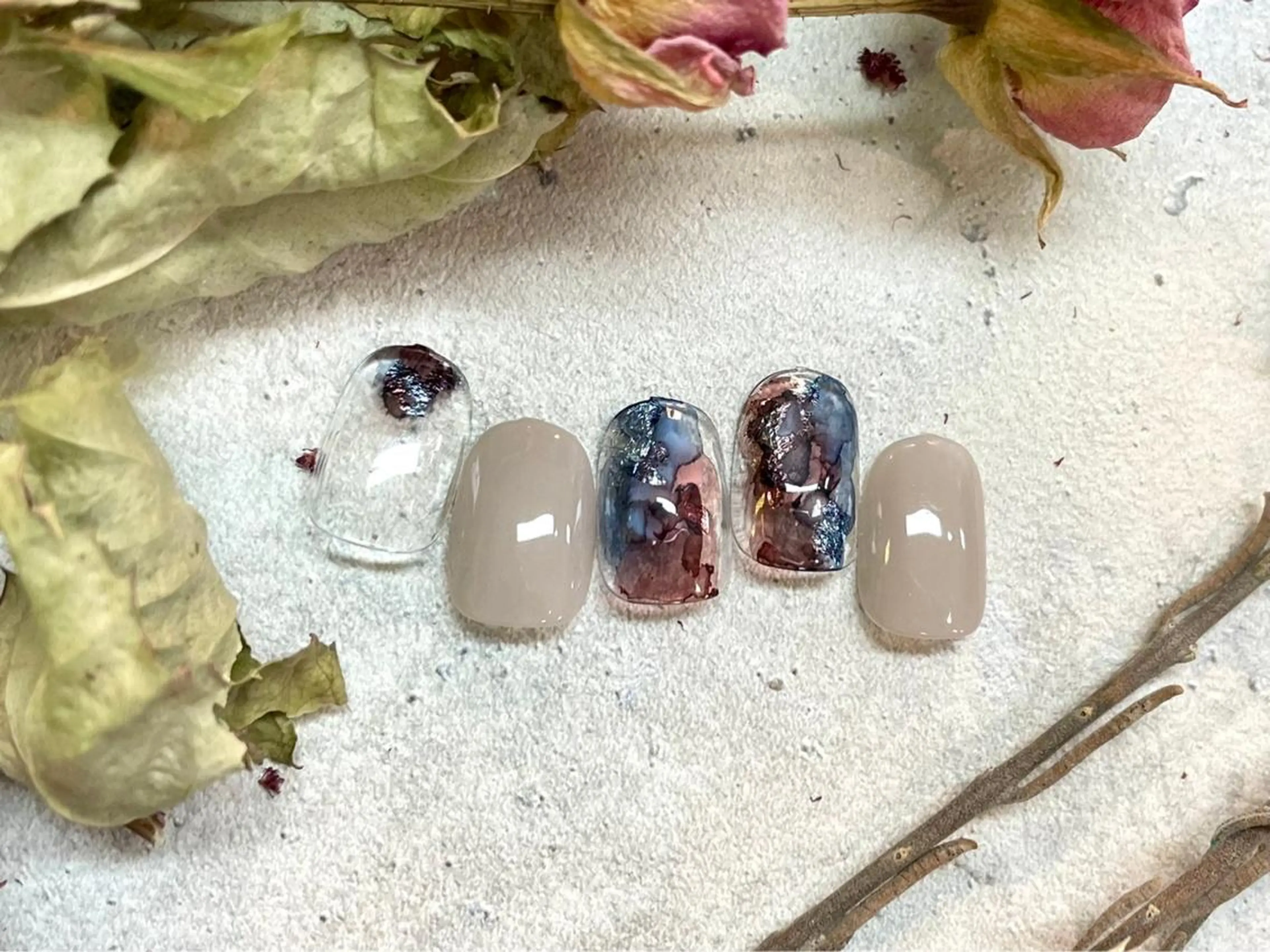 ショート ネイル ky__.nail所属・k. yukinoのネイルデザイン