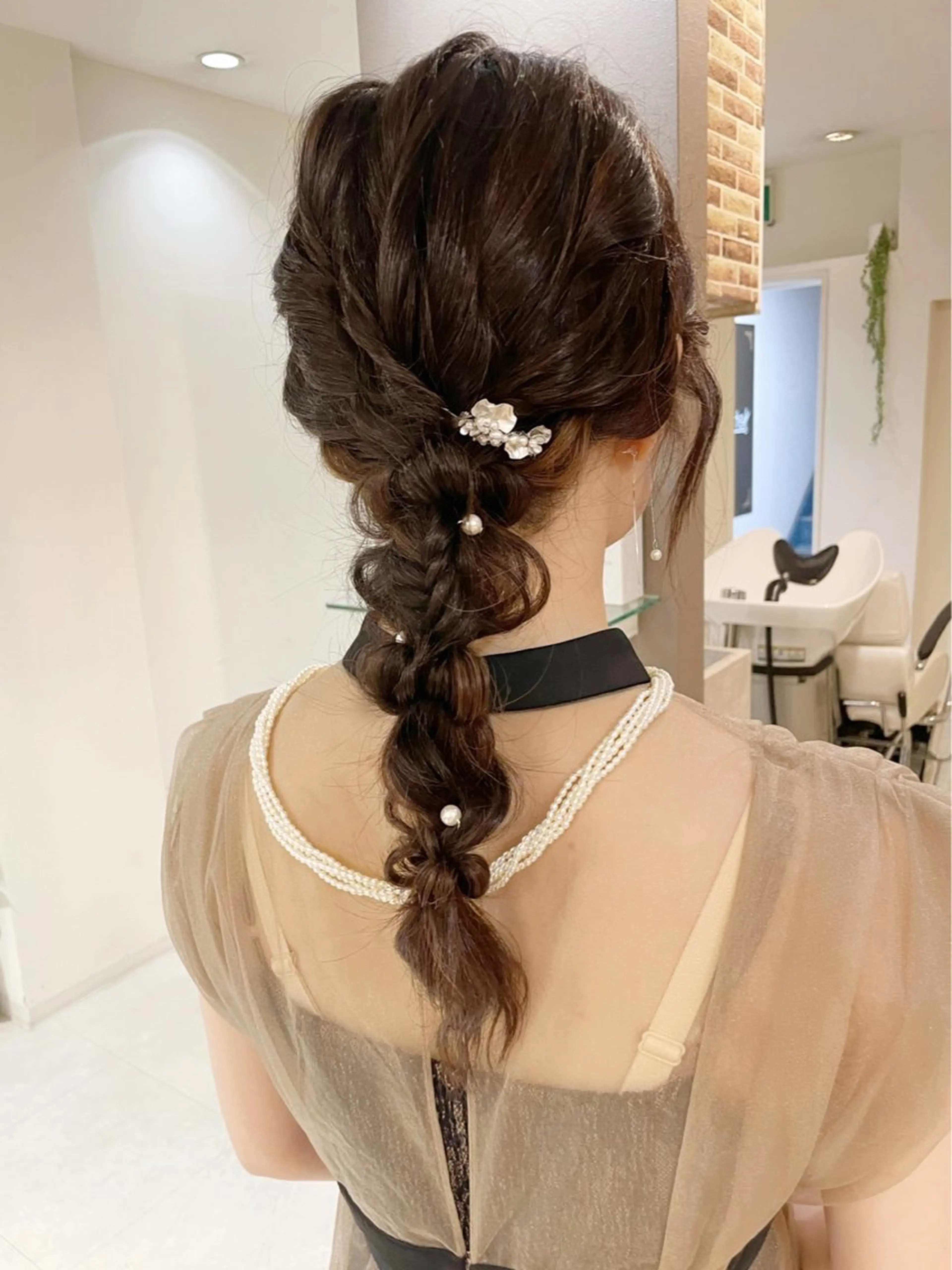 ヘアアレンジ celeste所属・KAI RIKAのヘアスタイル