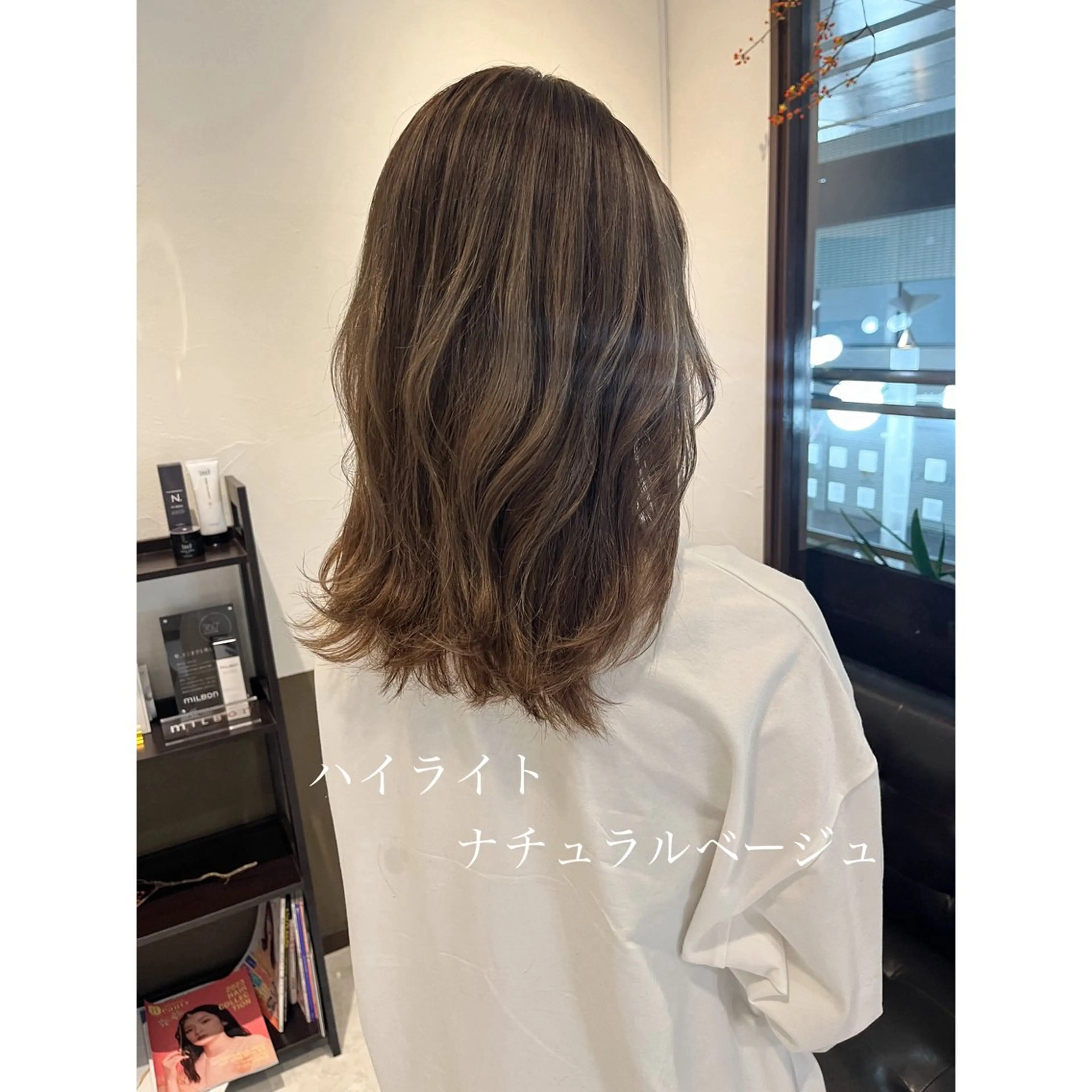 ミディアム カラー LEO所属・坂井田 浩樹のヘアスタイル