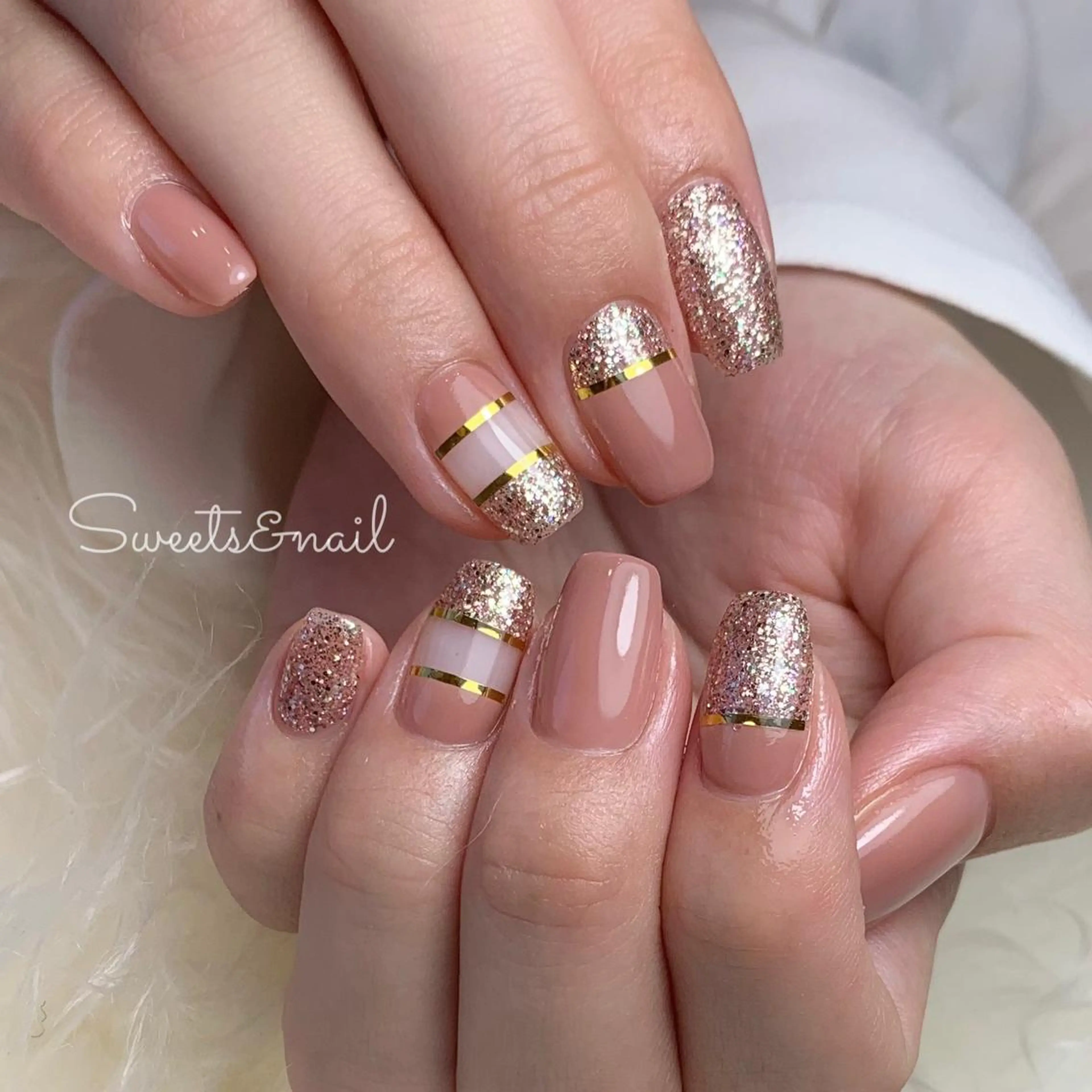 ネイル ジェルネイル Sweets& nail みなこのネイルデザイン