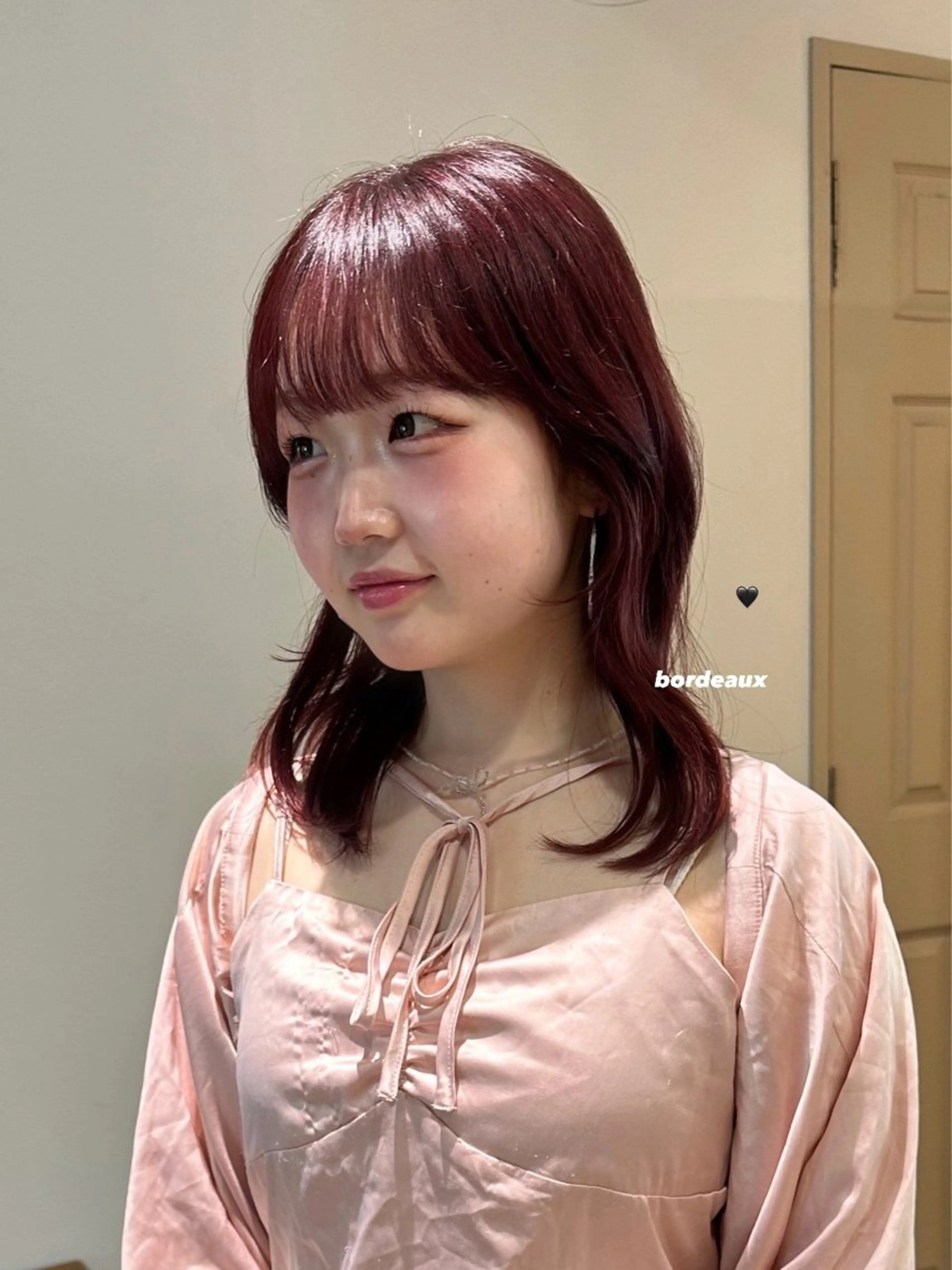 ミディアム カラー ヘアカラー トリートメント 暖色カラー/レイヤー 🌙 オノユリカのヘアスタイル