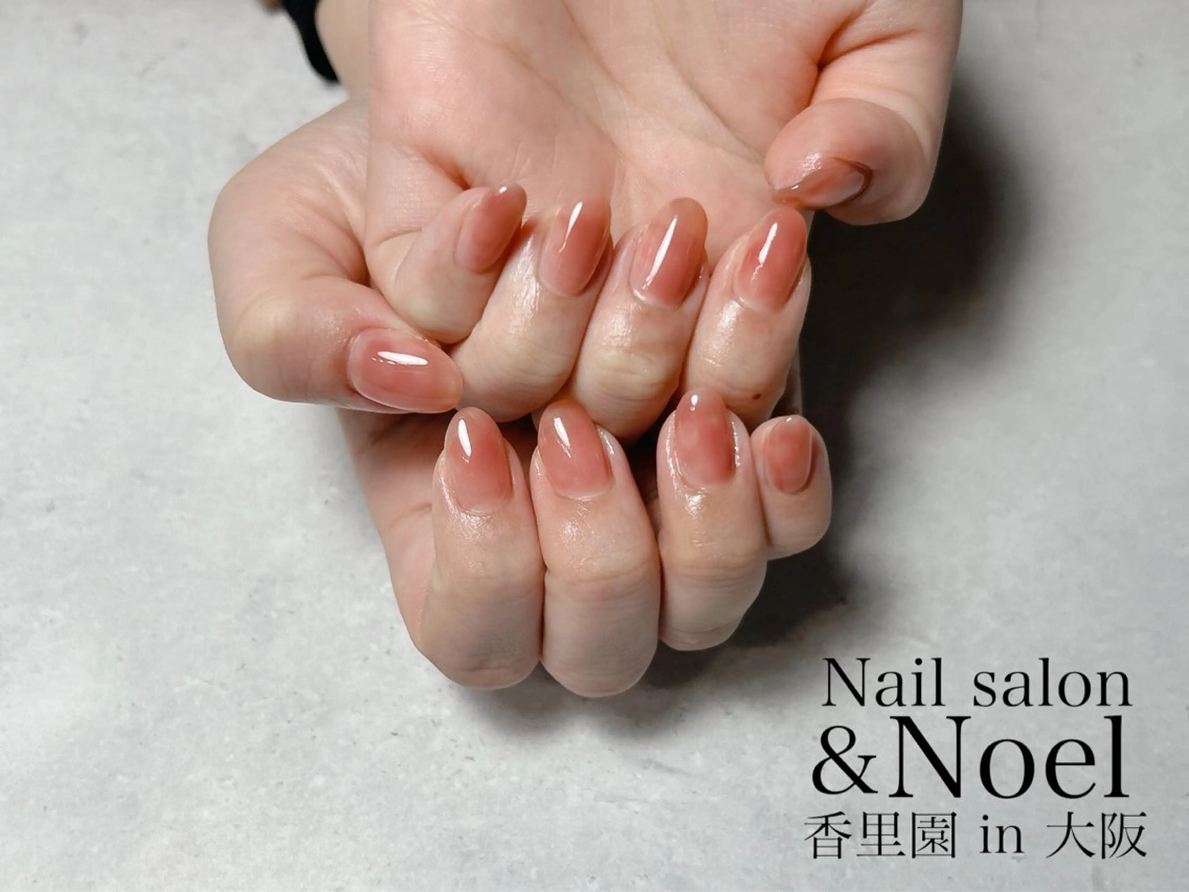 ネイル ハンドネイル Nailsalon  &Noel所属・もも 🍑のネイルデザイン