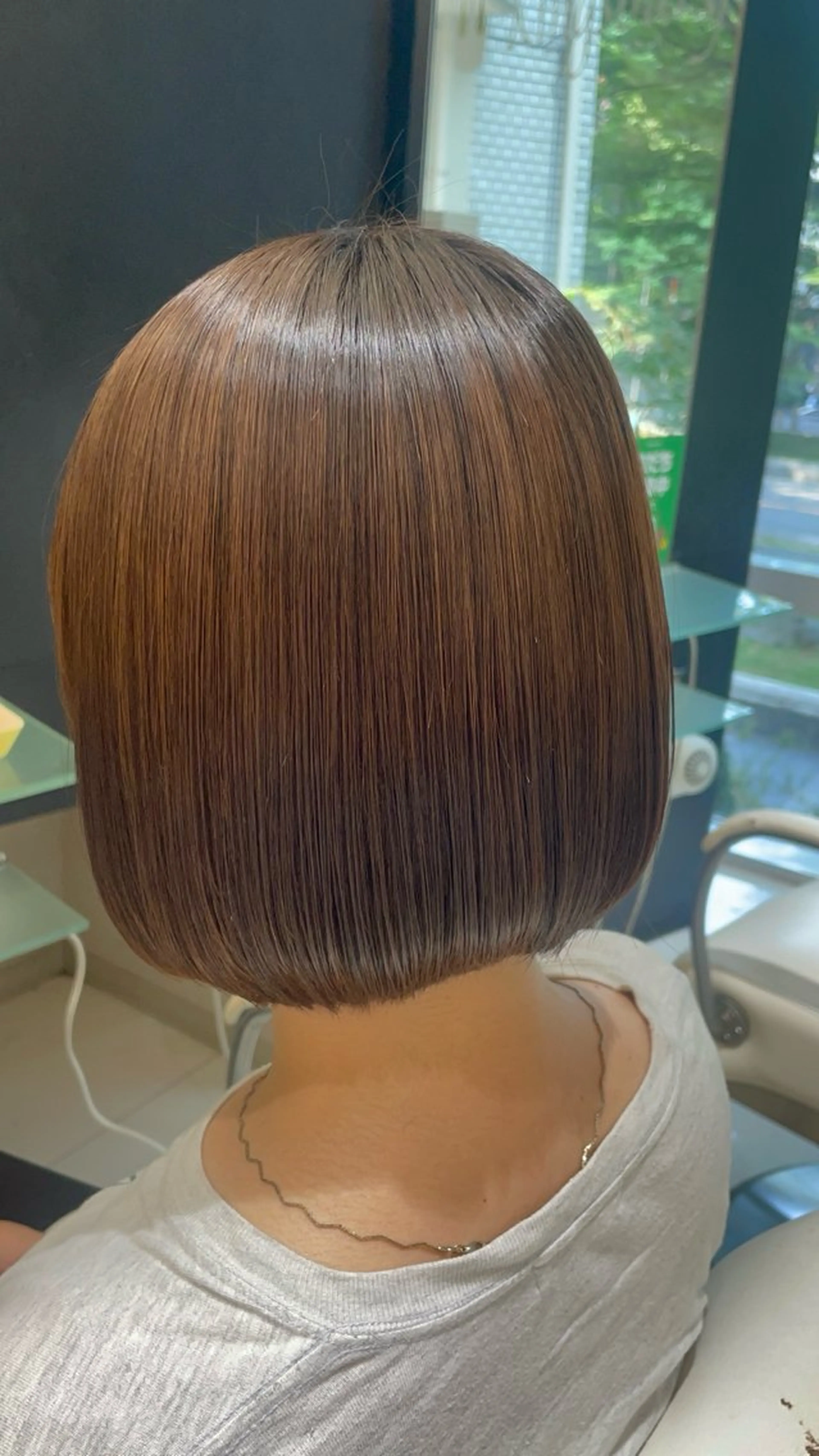 ショート 髪質改善 縮毛矯正 トリートメント 縮毛矯正 【美髪ストレート】✨ 小川さくらのヘアスタイル