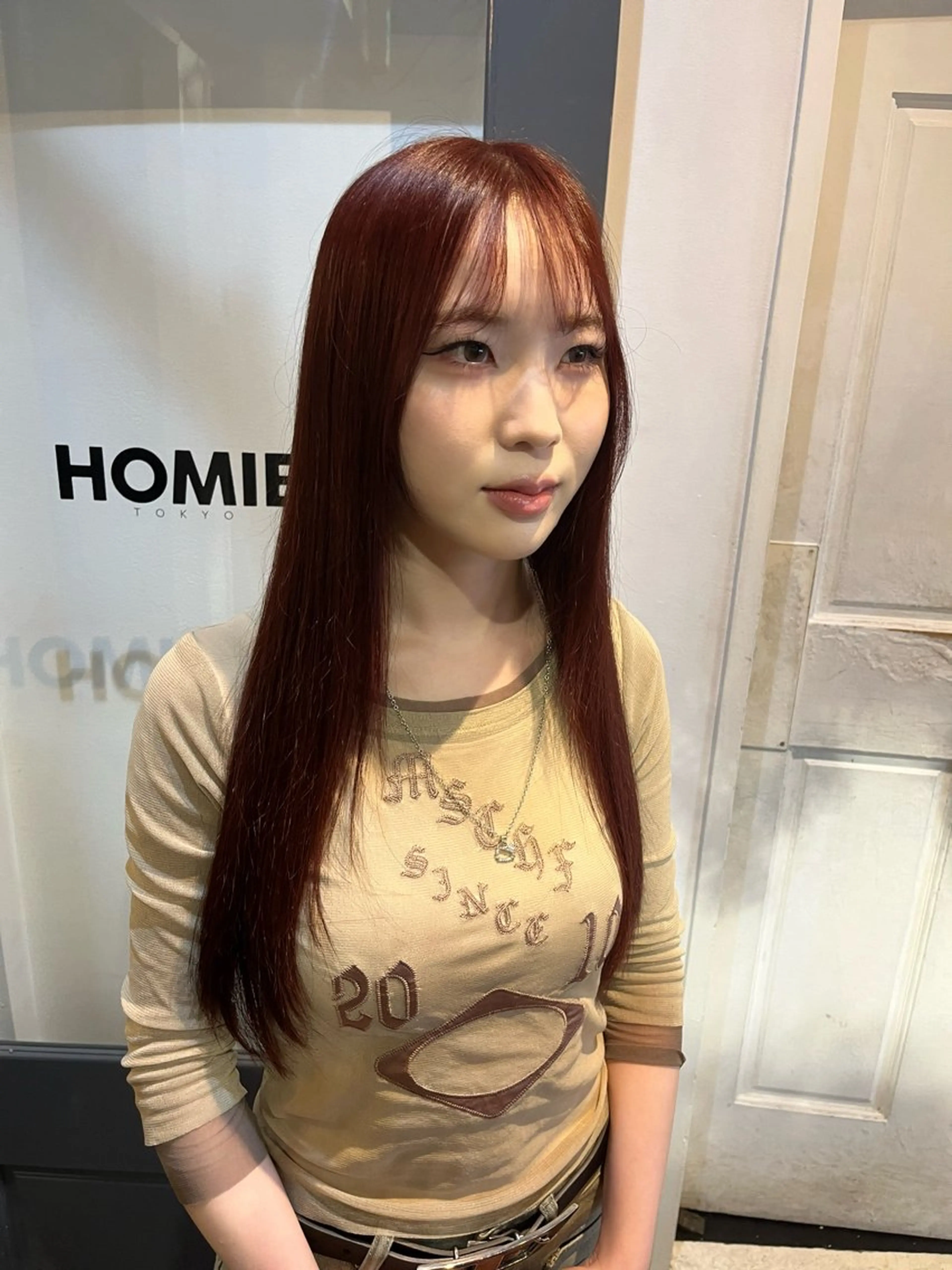 ロング カラー HOMIE TOKYO所属・sora / 渋谷 / ハイトーンのヘアスタイル